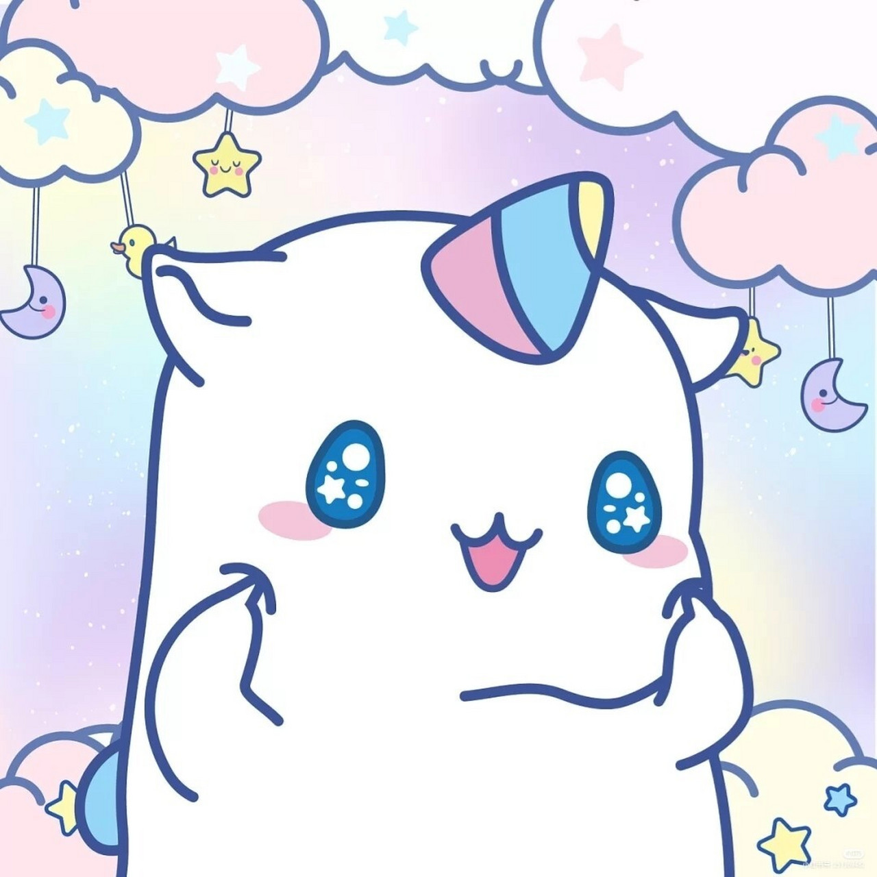 独角兽可爱图片 点点赞吧.