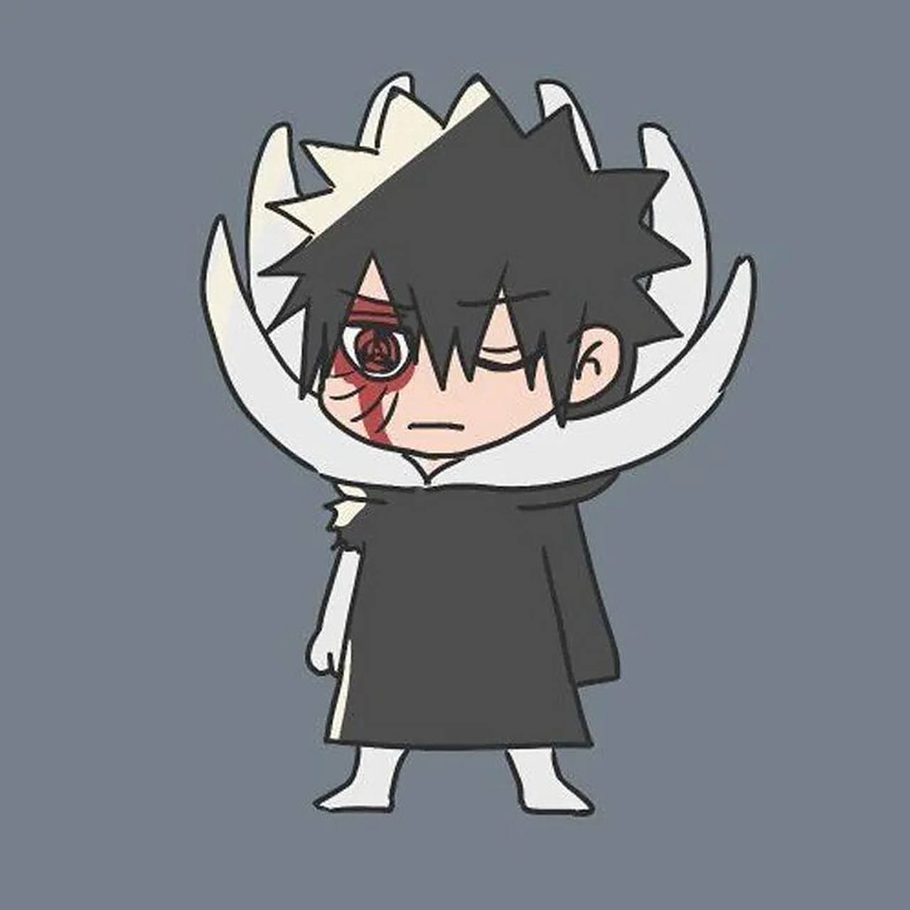 火影宇智波带土q版可爱头像