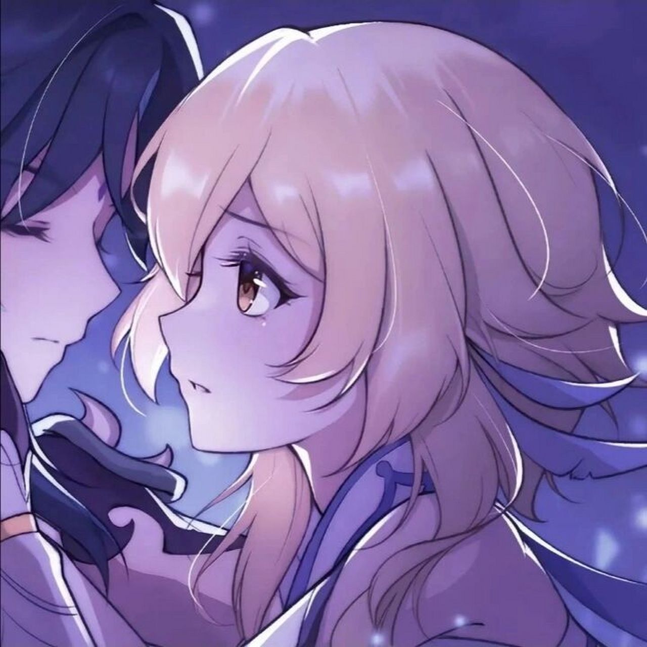 魈宝和荧爷情头来喽! 图片皆来源于网络 侵权私我删