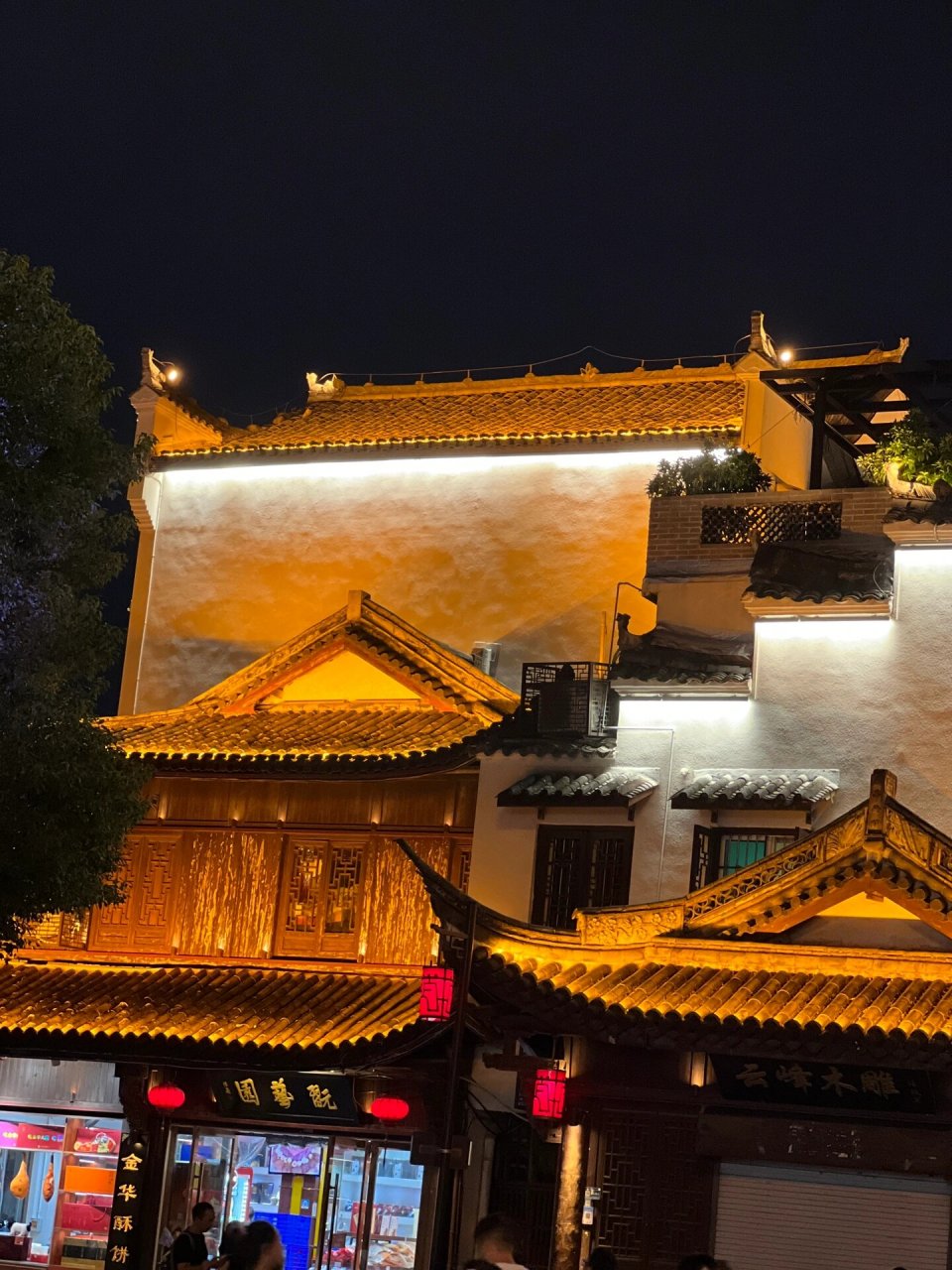 金华·古子城 爱上了这里的生活气息  半程灯火 夜色撩人