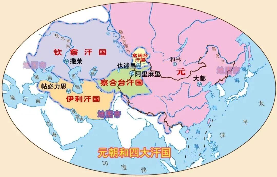 帖木儿出身于撒马尔罕以南的渴石