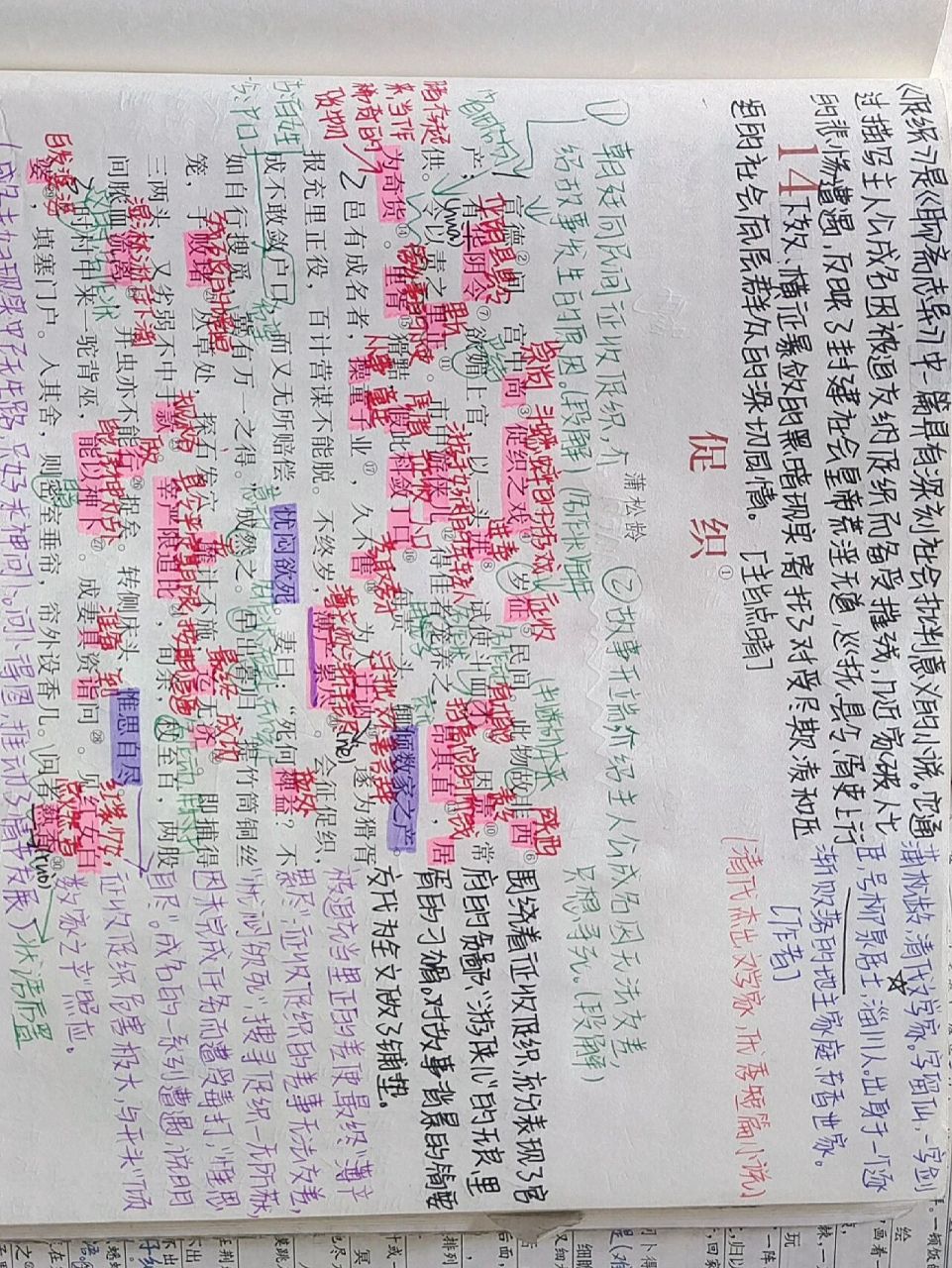 促织情节走向图图片