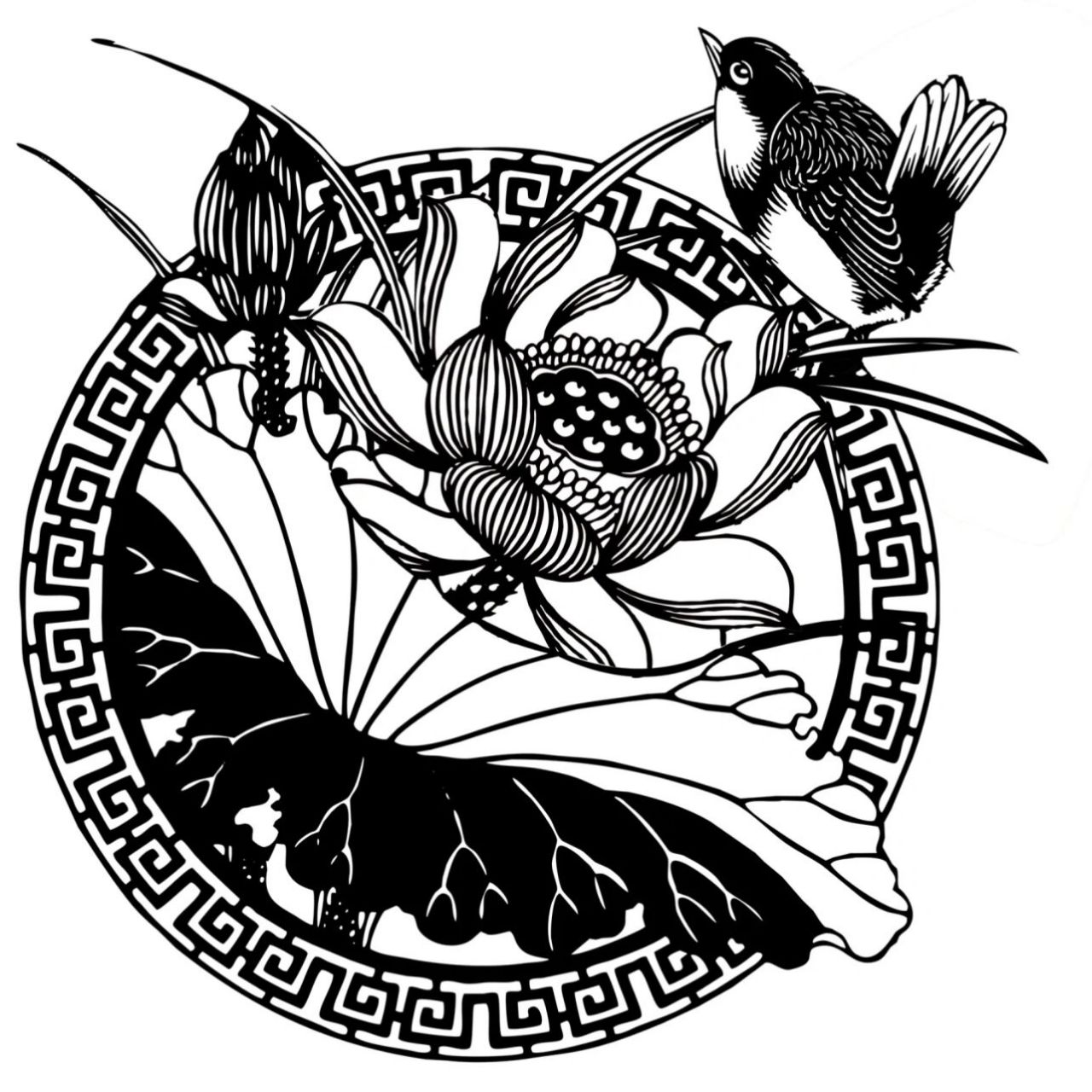 春夏秋冬刻纸底稿来啦!