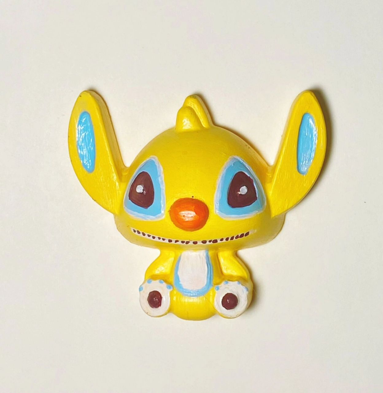 迷你石膏娃娃史迪仔配色合集|附细节图 五颜六色的史迪仔每个都很爱