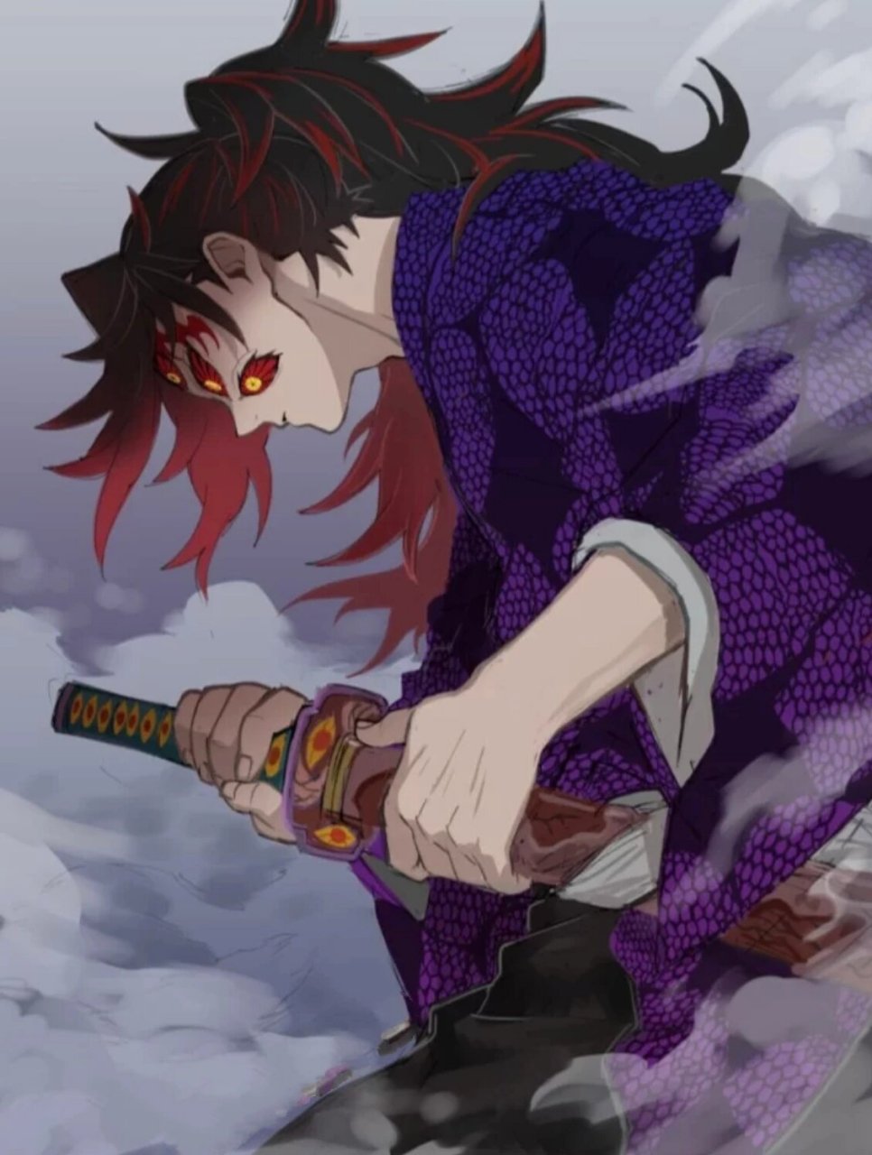 鬼灭之刃 上弦一 是被自己丑死的?