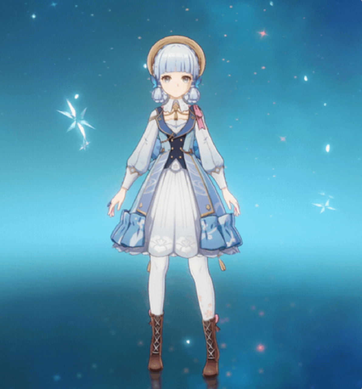 神里绫华全新衣装 原神终于对皮肤下手了 神里绫华新皮肤冲冲冲