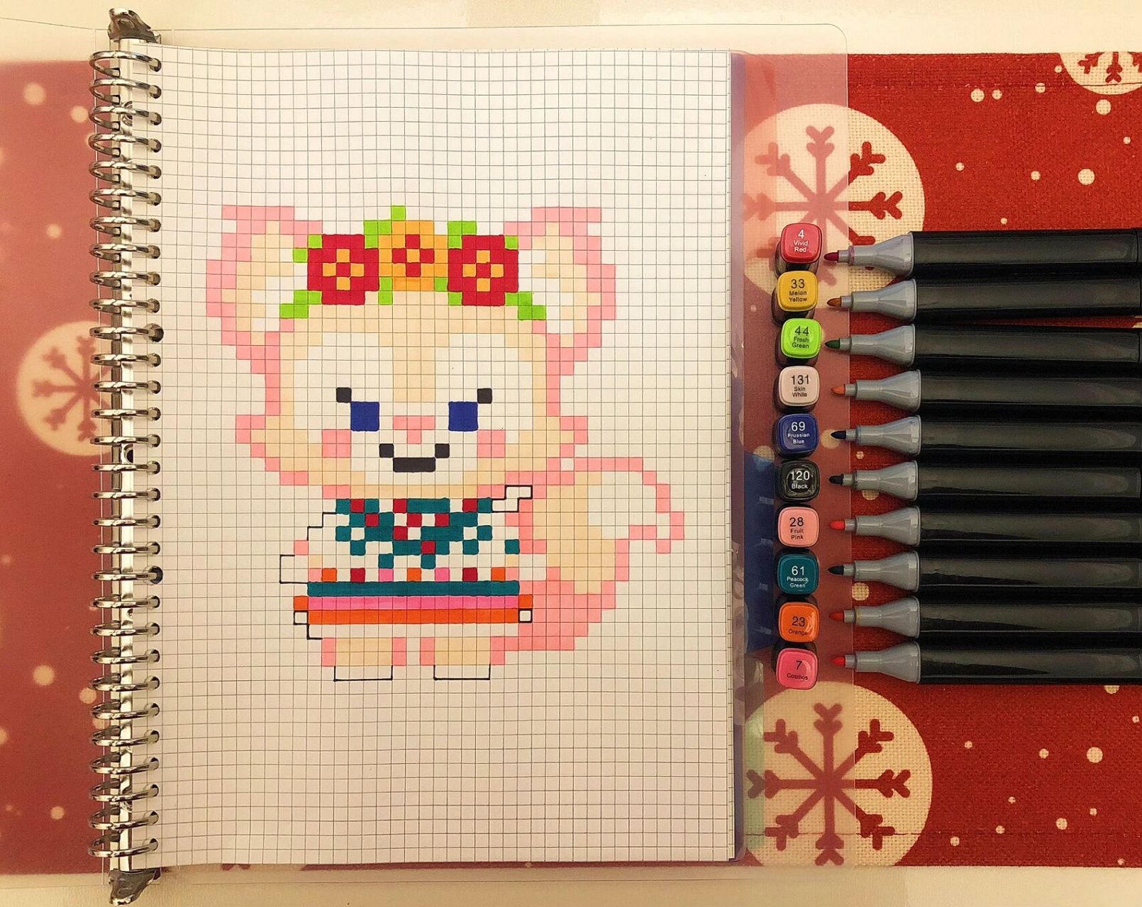 像素画【玲娜贝儿】