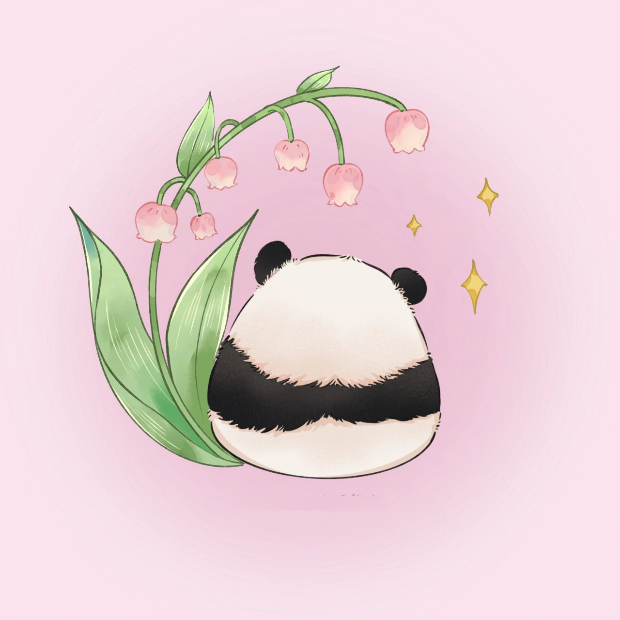 熊猫合集 画了好多可爱的胖墩墩,团子95 熊猫94好可爱啊
