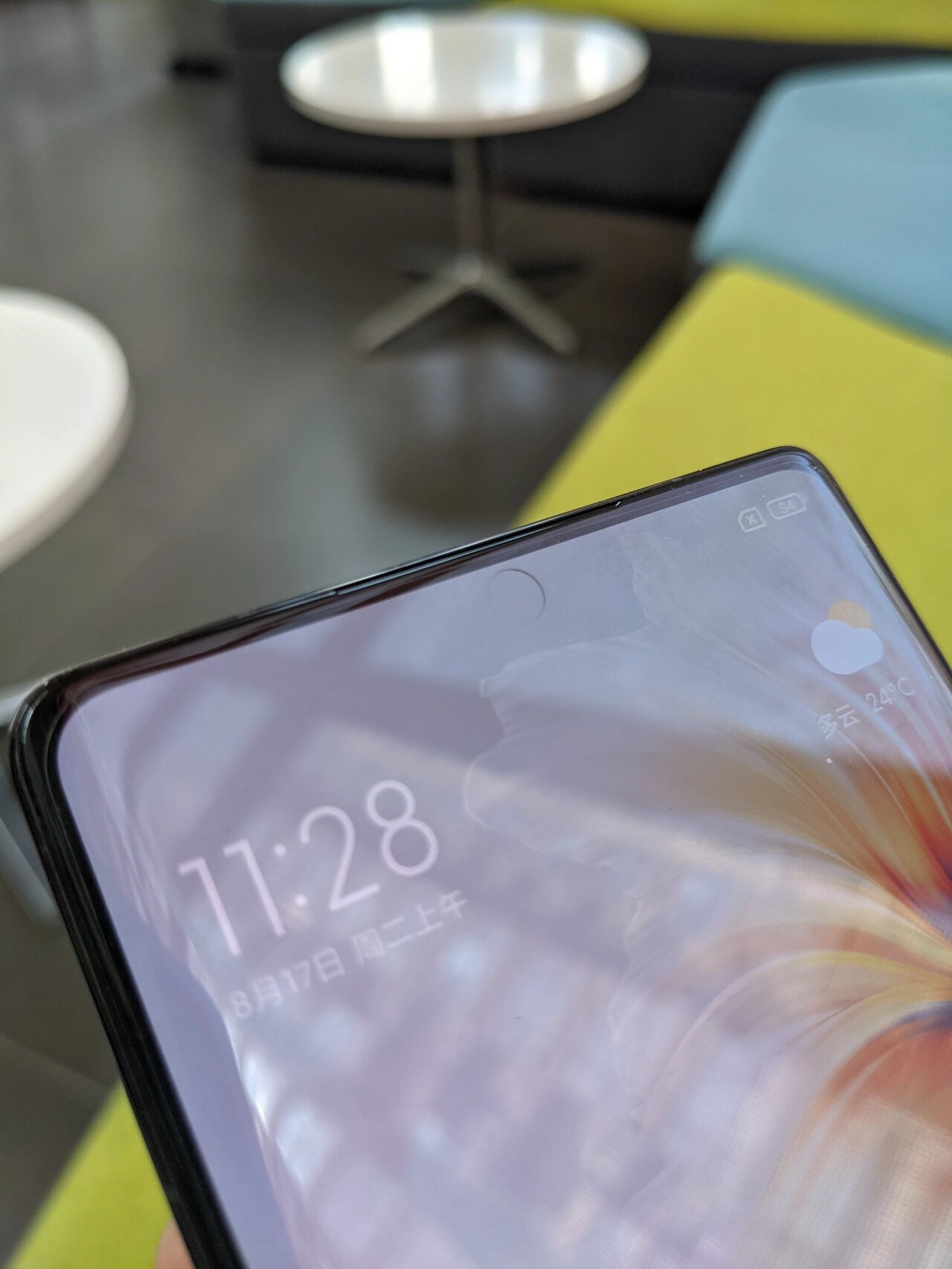 小米mix4 屏下摄像头实拍(自拍慎点