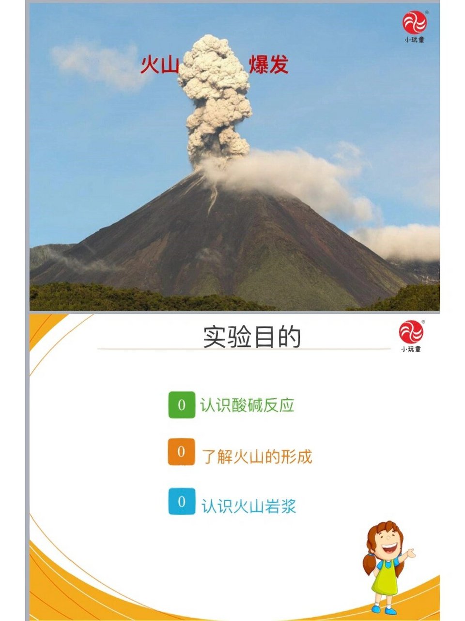 科学小实验 火山爆发课件ppt