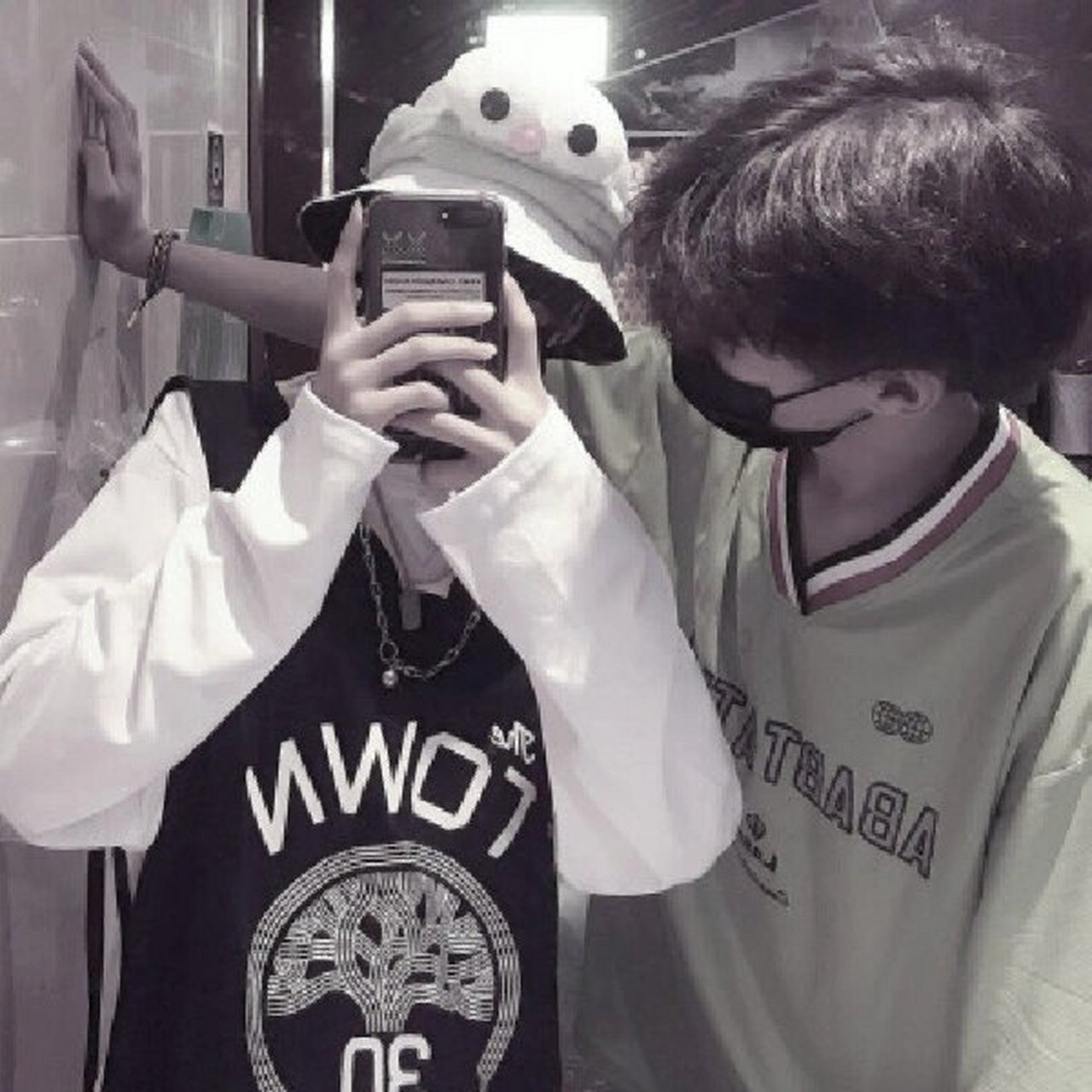 真人男生情头 男男情侣头像,真人