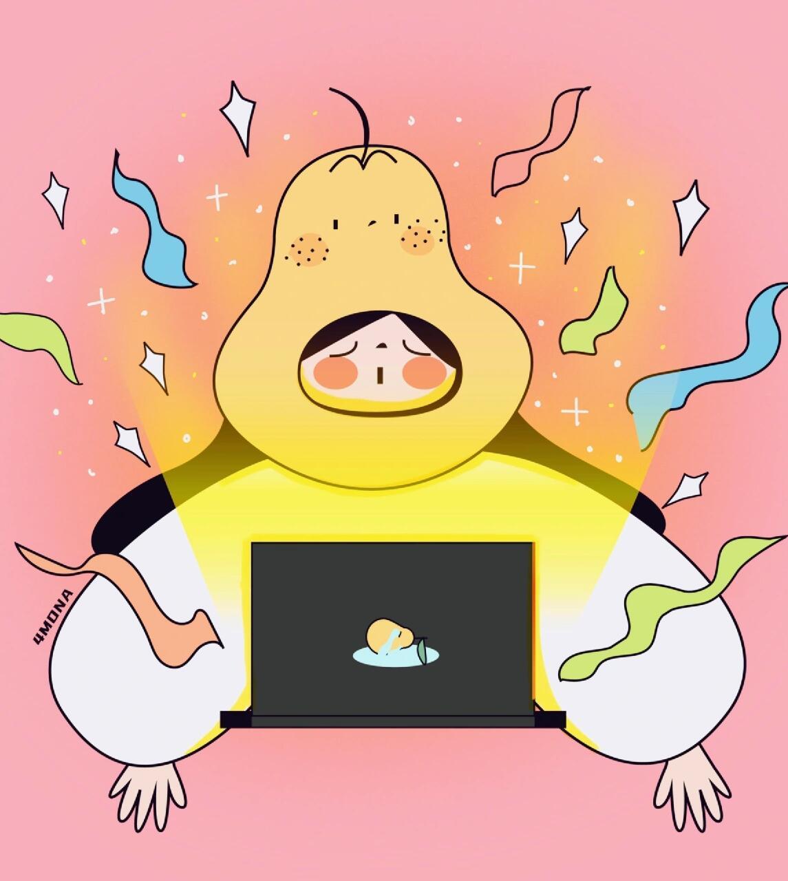 咻咻 魔力转转转 鸭梨越大能量越强 哼 牛鬼蛇神别小瞧人 鸭梨小姐要