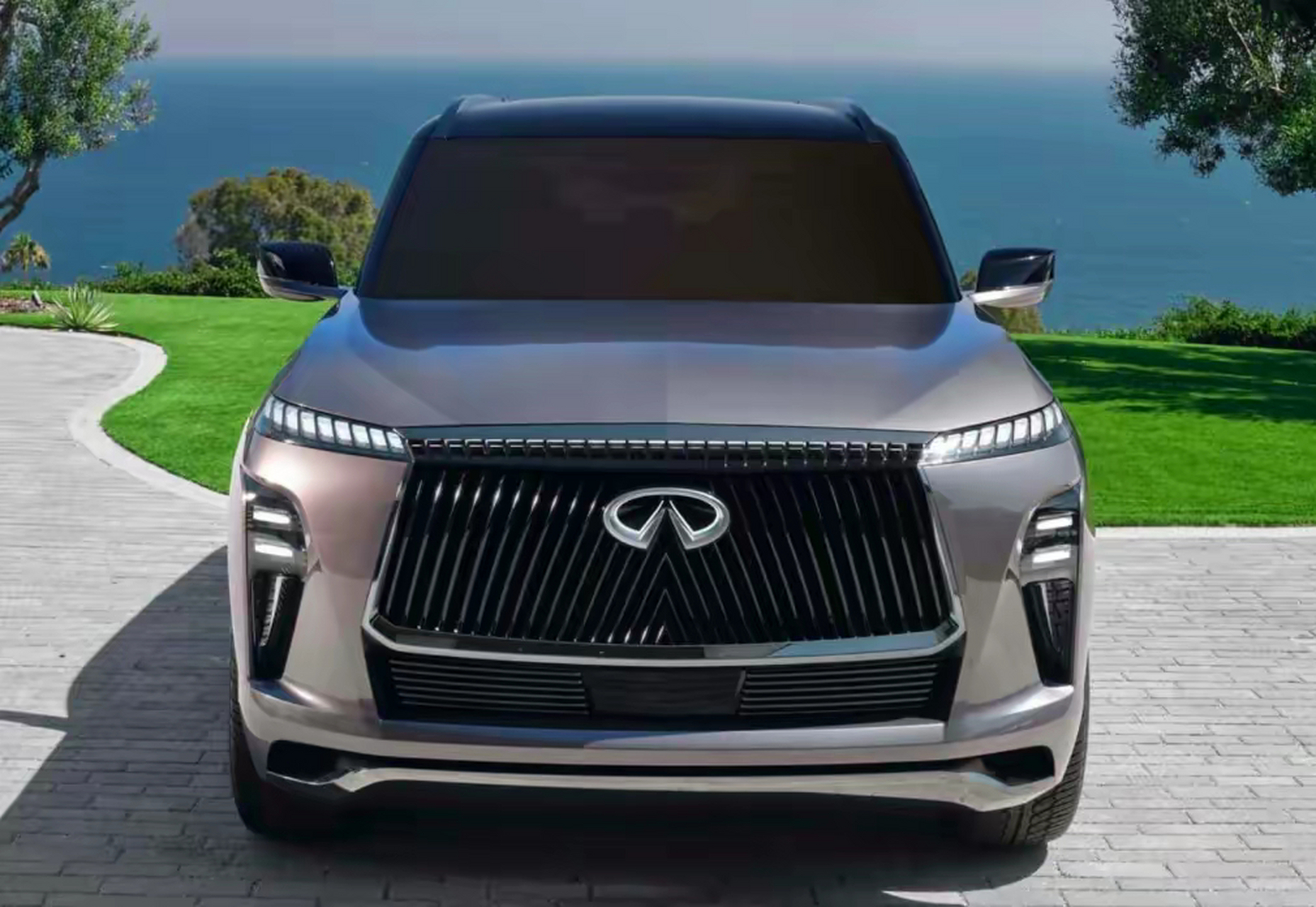 全新一代英菲尼迪qx80概念版将于12月26日在国内亮相
