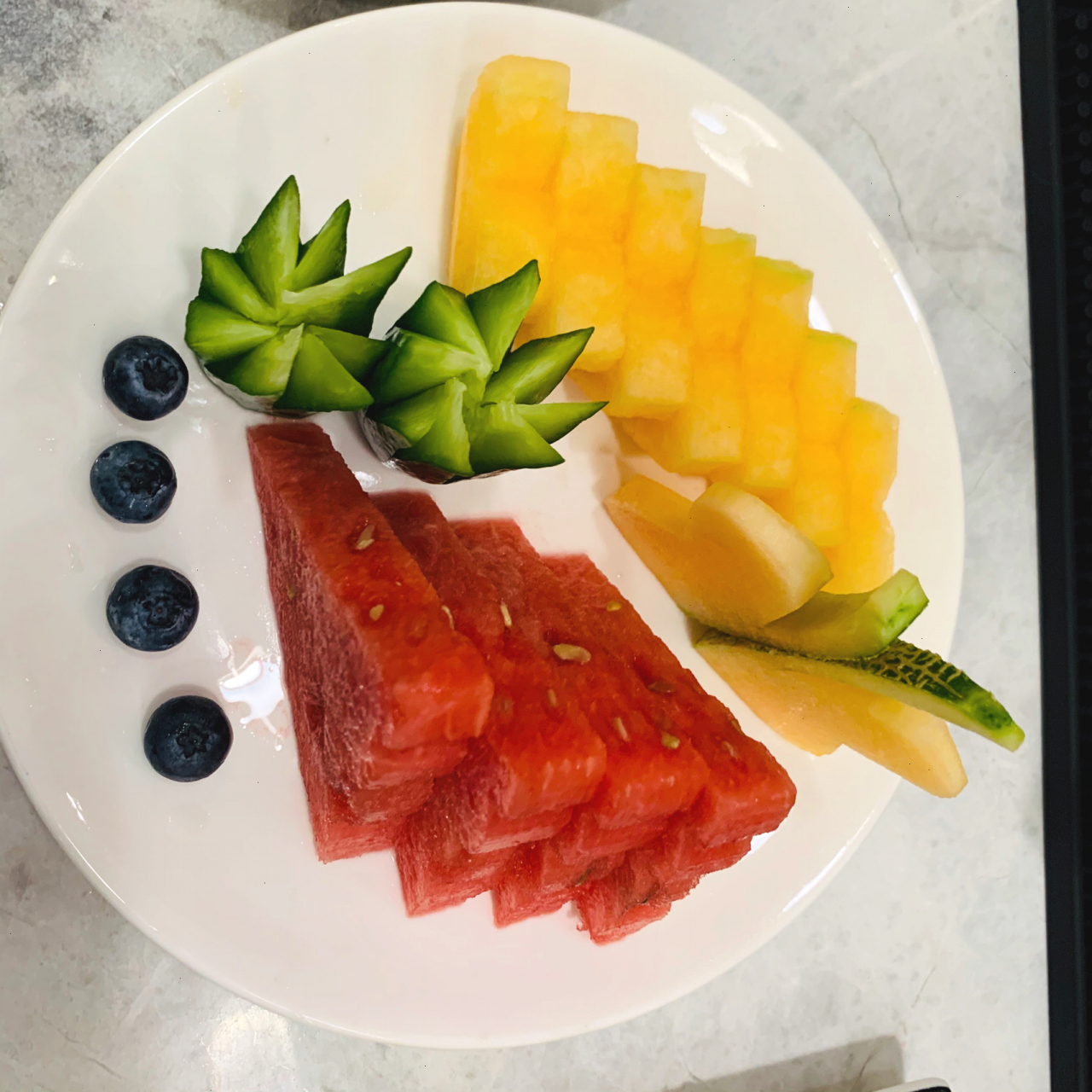 今日份小果盘合集/ 随意搭配的小果盘 两人食·97 	 三种常规水果