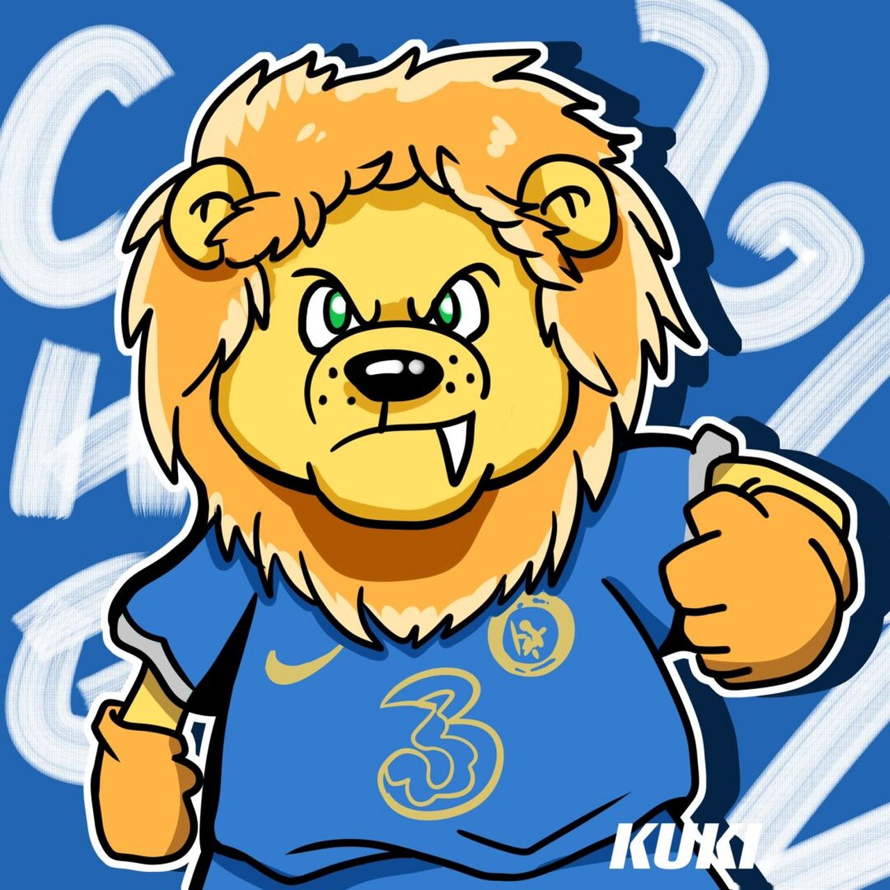 潮流艺术薯# #潮流艺术# #原创插画# #插画# #头像# #足球# #英超