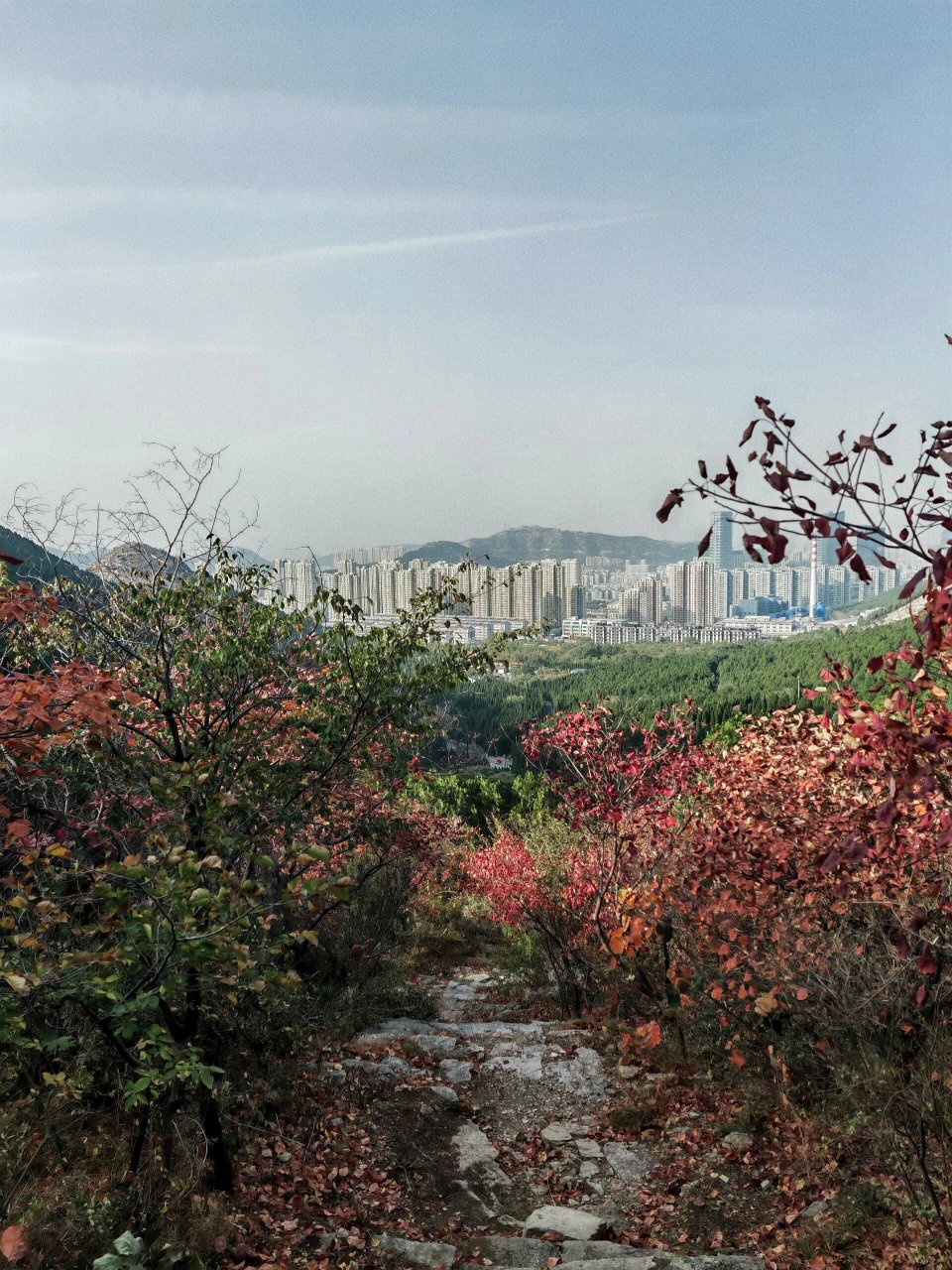 「周末徒步」家门口的济南玉函山 玉函山又称西佛峪,最出名的应该就是