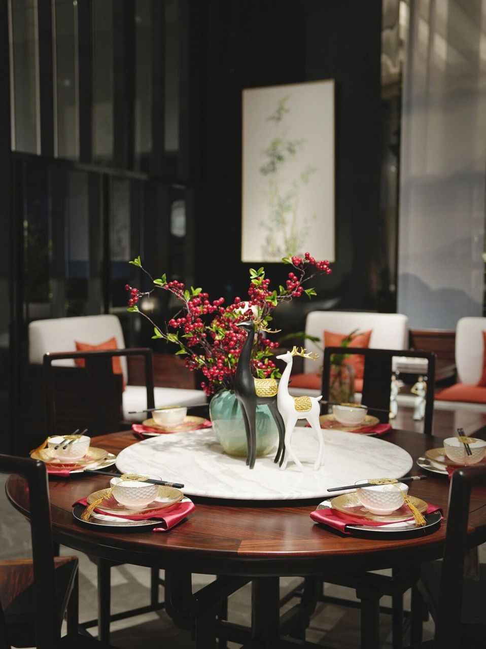 中式餐桌美学丨幸福感爆棚的餐桌布置全攻略 布置出一个高级精致的