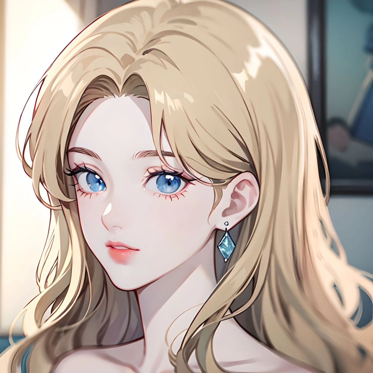 旧漫头像 金色卷发御姐 🧚🏻‍♀️  多方位思考 希望ai绘画