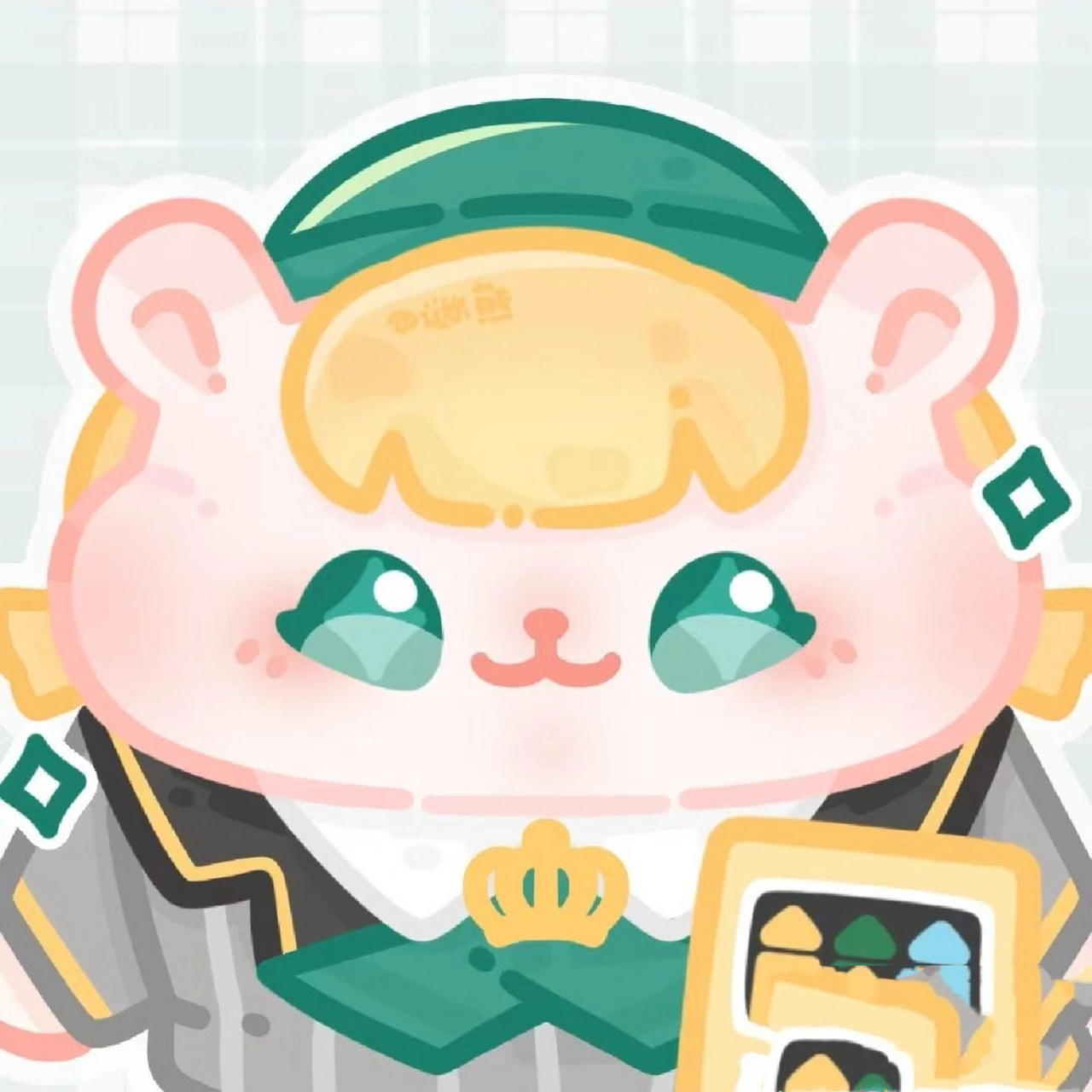 仓鼠米仔头像 每个颜色的都有