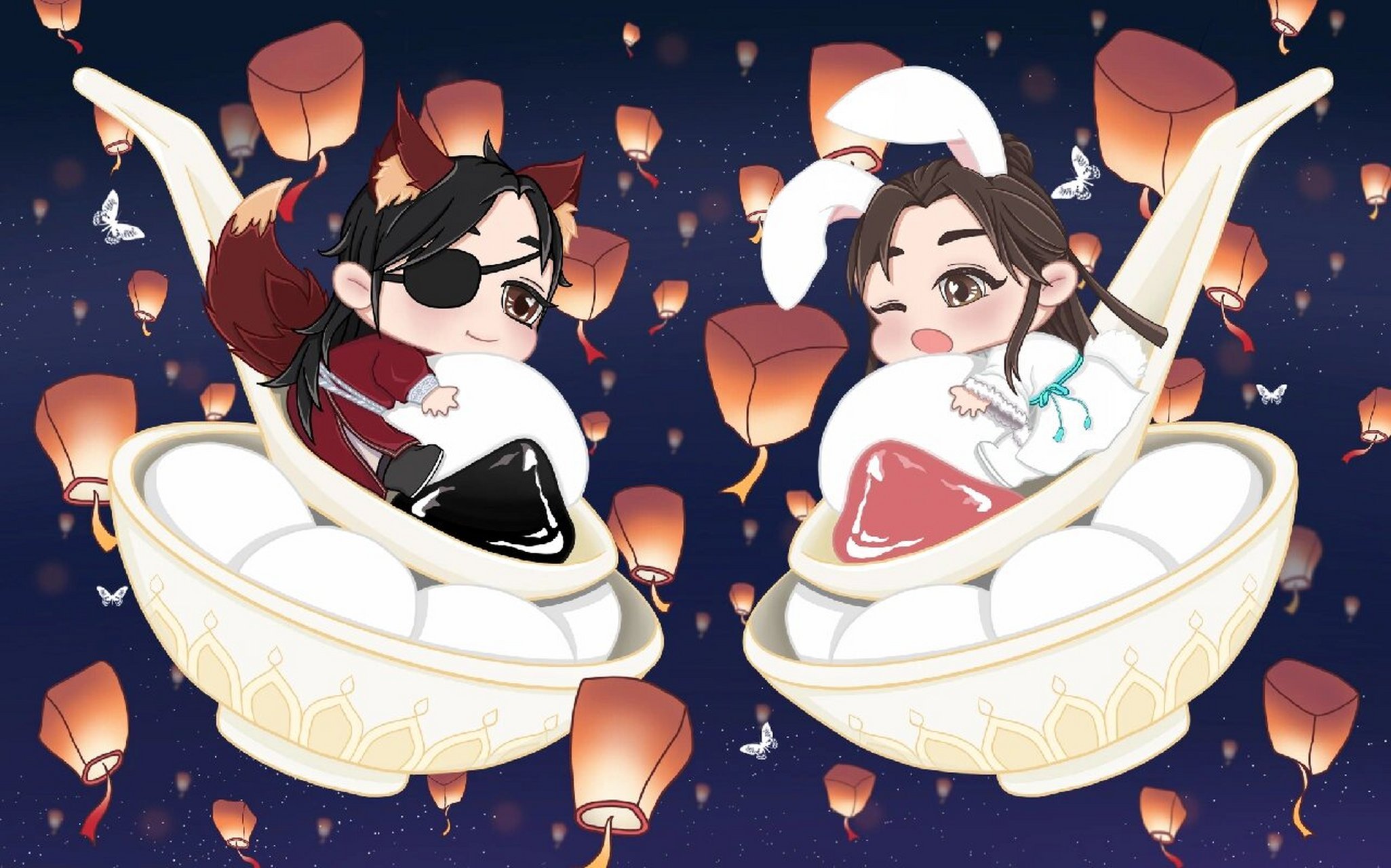 天官赐福|q版手绘