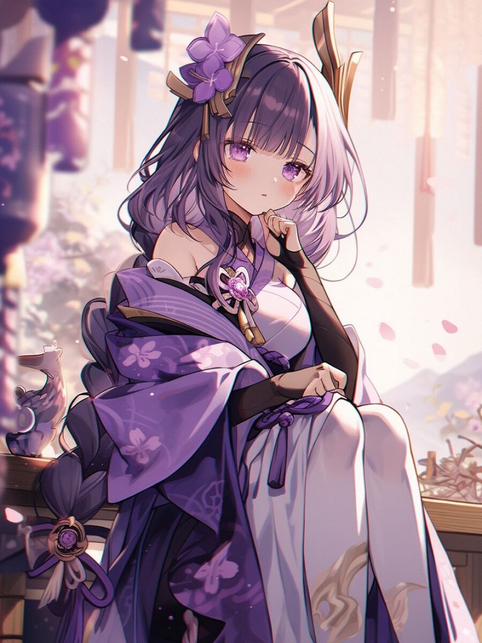 【原神壁纸】雷电将军丨一心净土 part 4 她是国家稻妻的统治者, 是