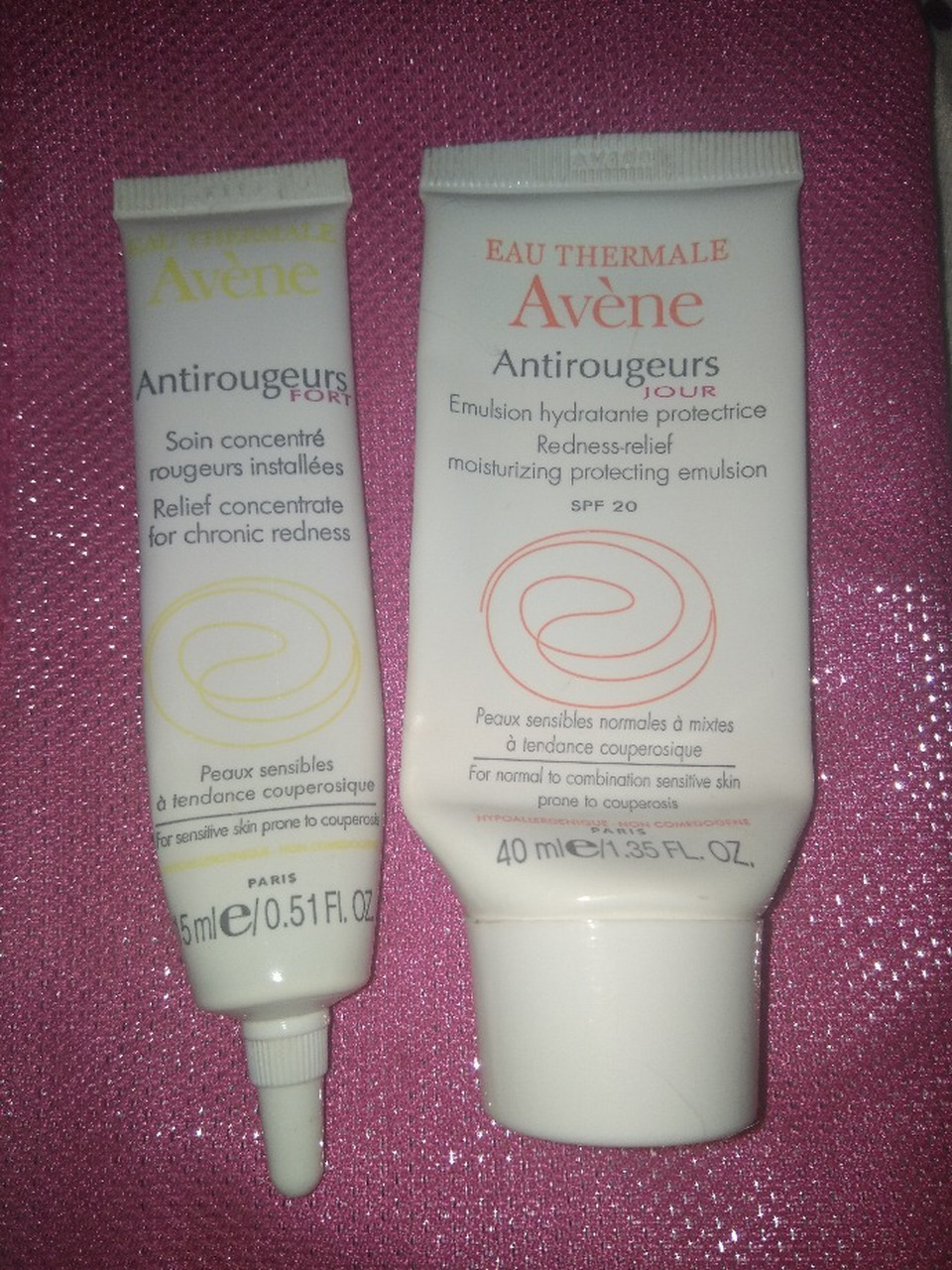 推荐两个雅漾的好物,修红系列的 #雅漾# 修红  #平价又好用的隔离