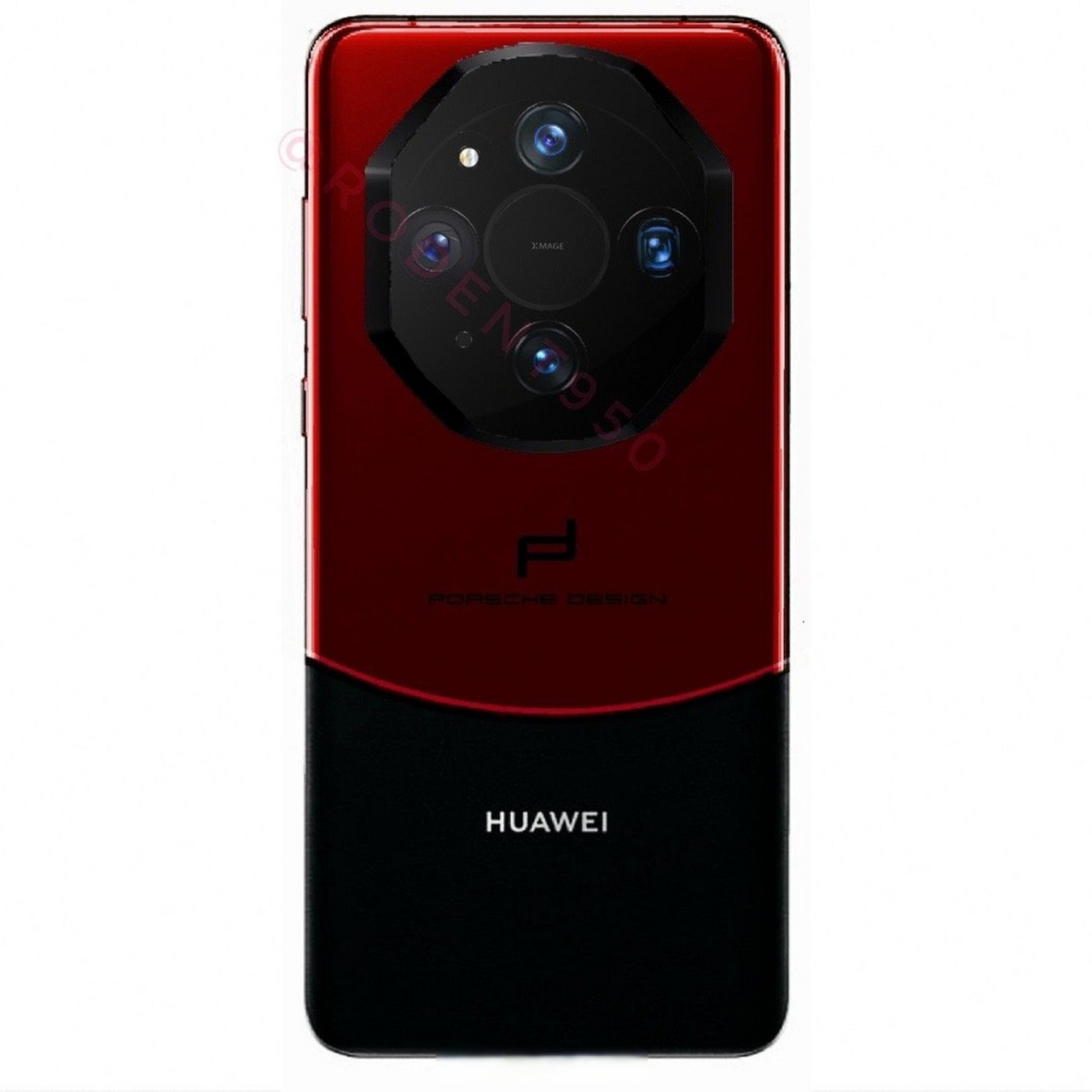 华为mate 60 gts 保时捷设计 75 周年纪念版,红色陶瓷