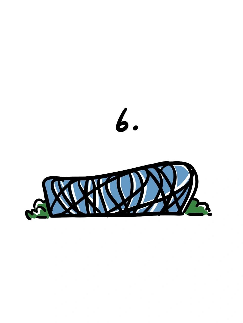 如何画鸟巢体育馆教程08|地标建筑简笔画 最近一直画的都是关于北京的