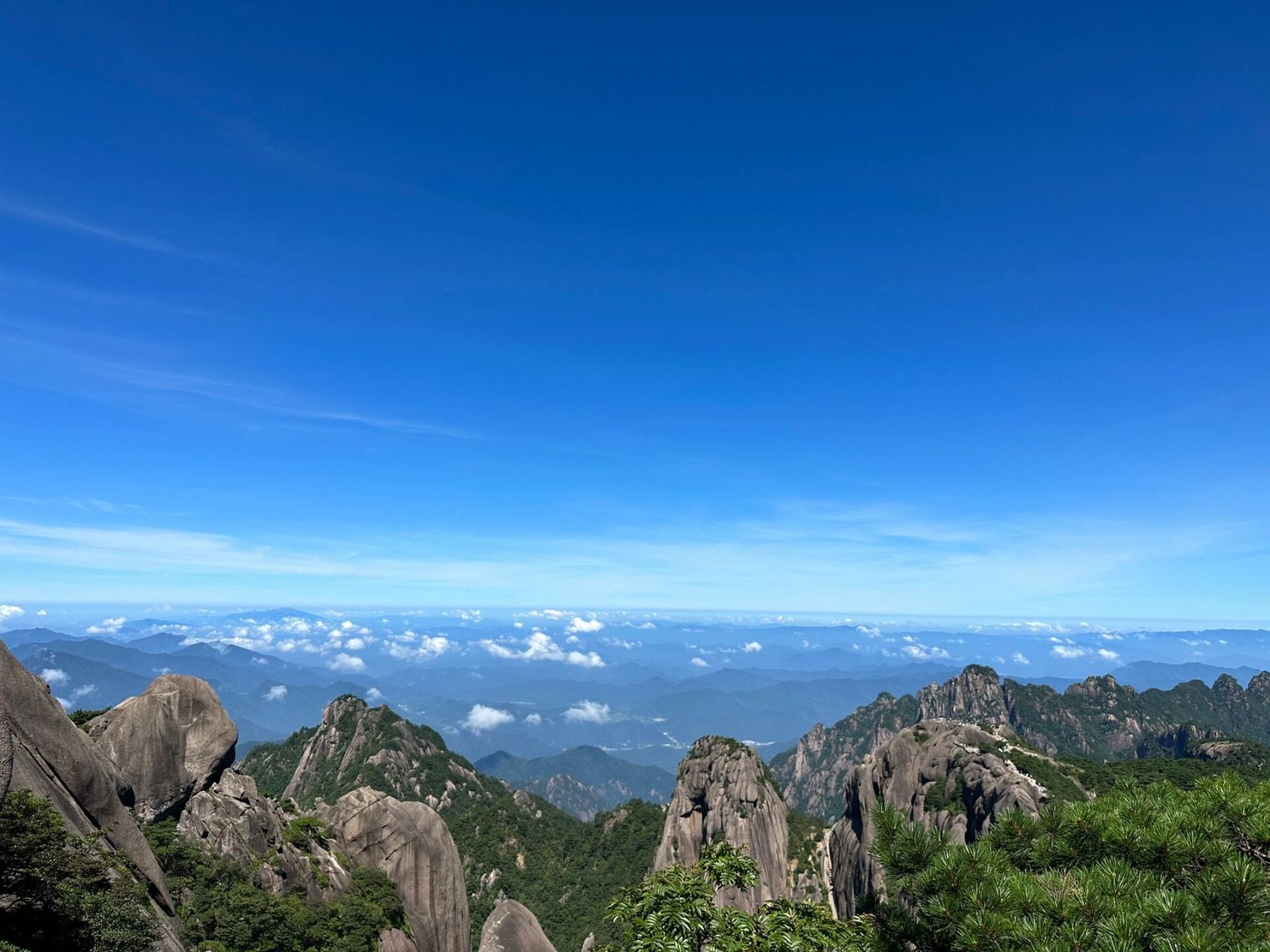 汤口镇到黄山风景区图片