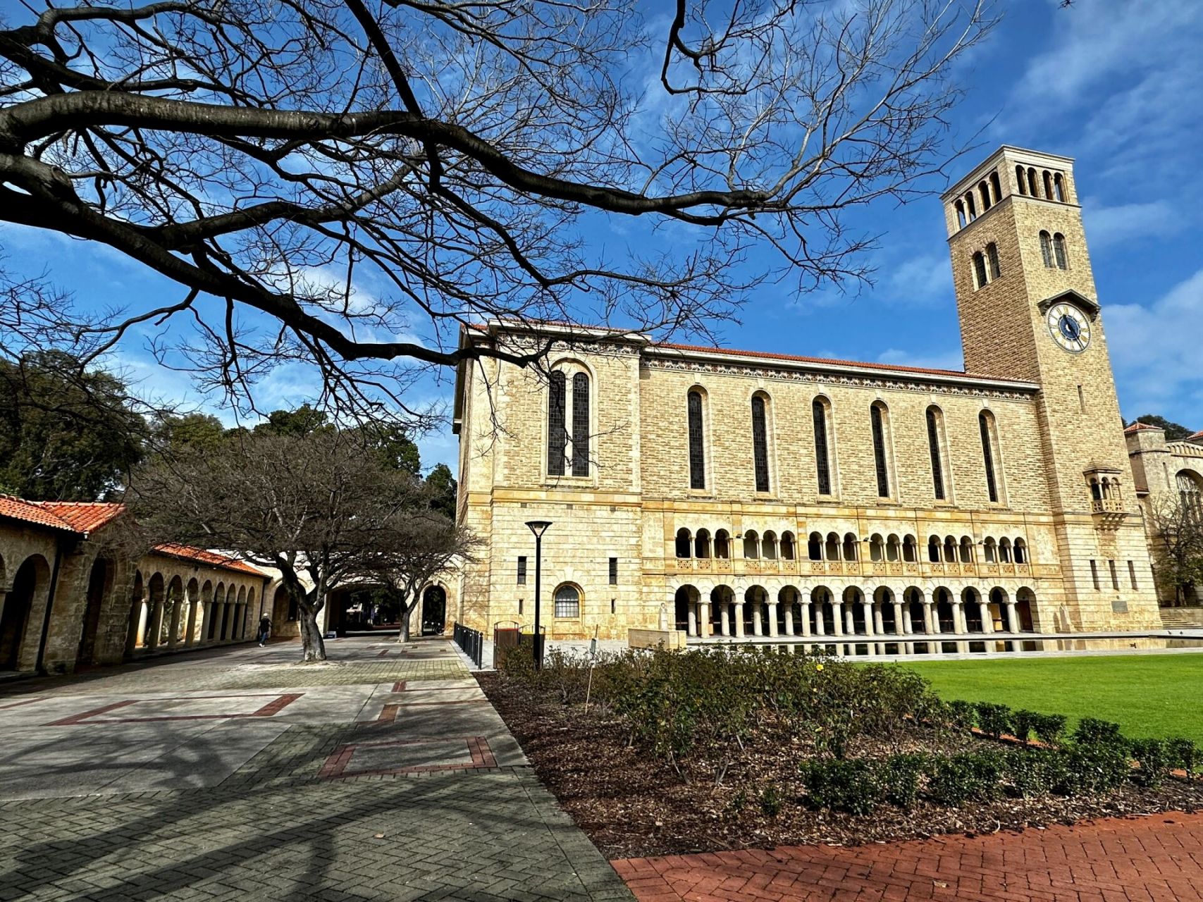 西澳大学风景图片