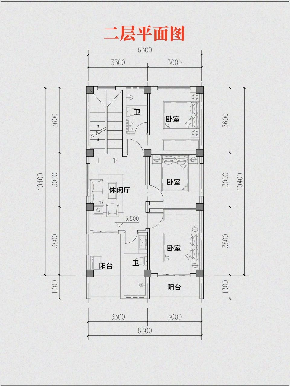 6x10米自建房设计图图片