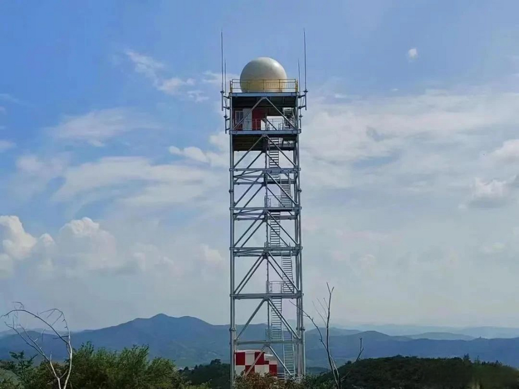 x波段天气雷达监测天气更精准了  #贯彻二十大辽宁在行动##追寻先烈