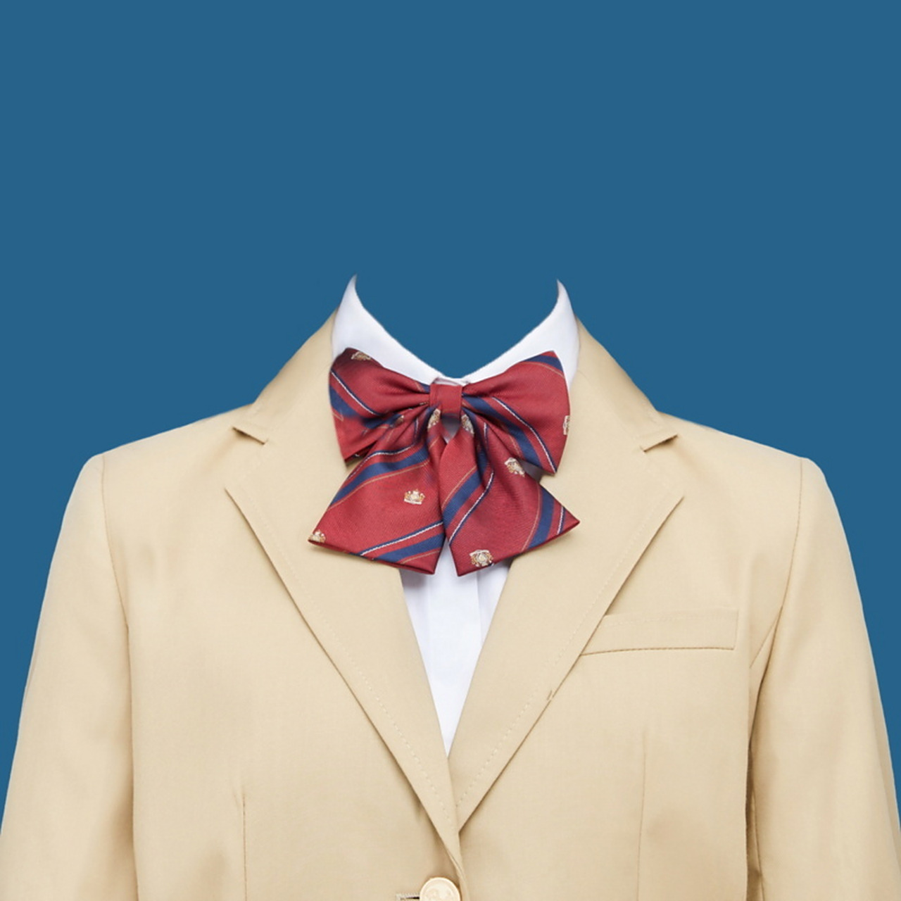 超全海马体天真蓝西服装证件照衣服服饰模板 给大家送上一些高清素材