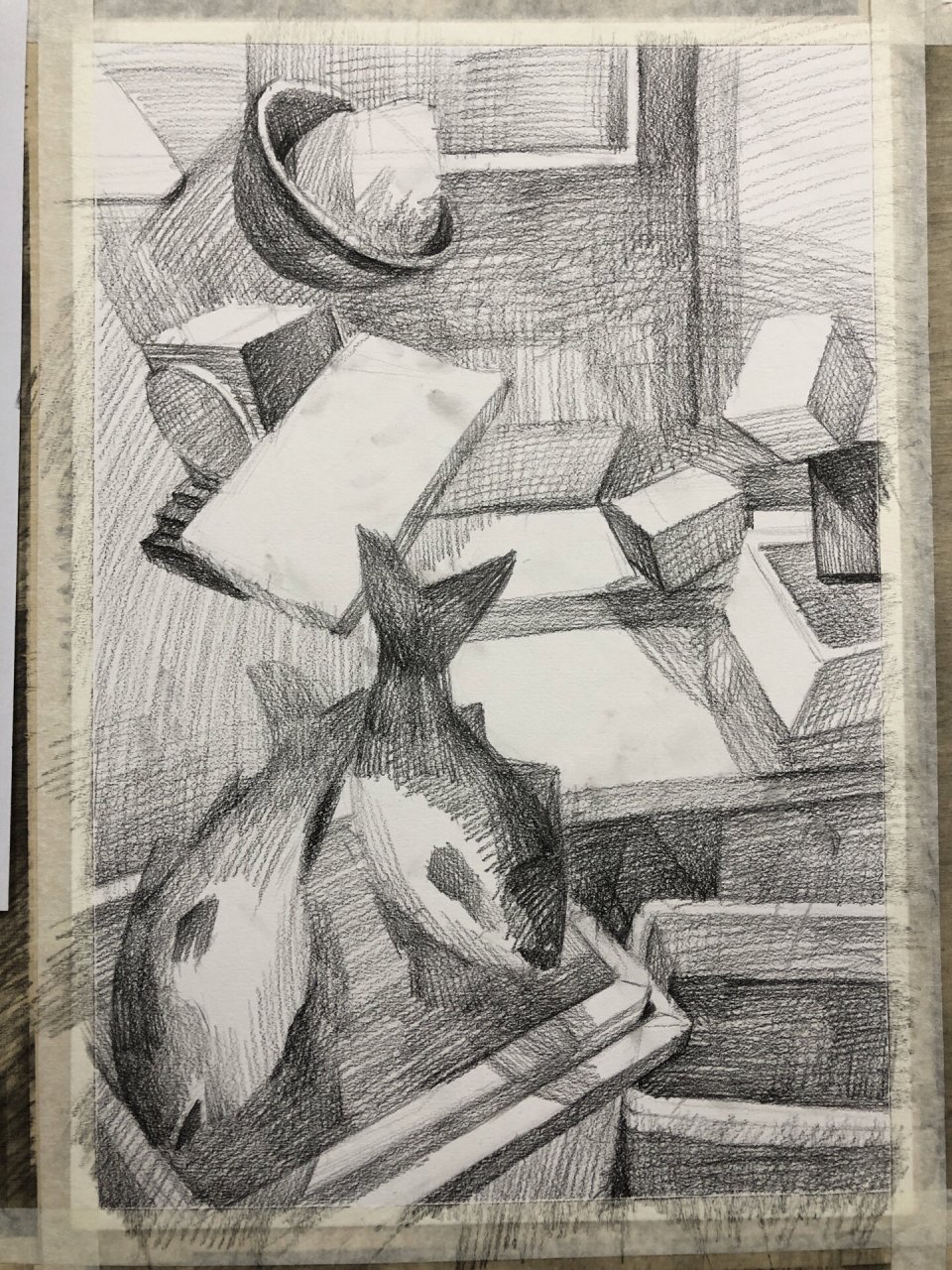 《失重 》主题设计素描