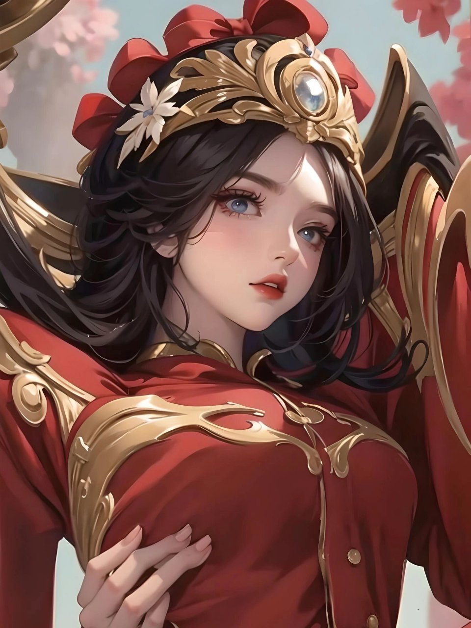 壁纸# #闺蜜头像# #露娜# #王者荣耀开黑头像# #王者荣耀露娜紫霞