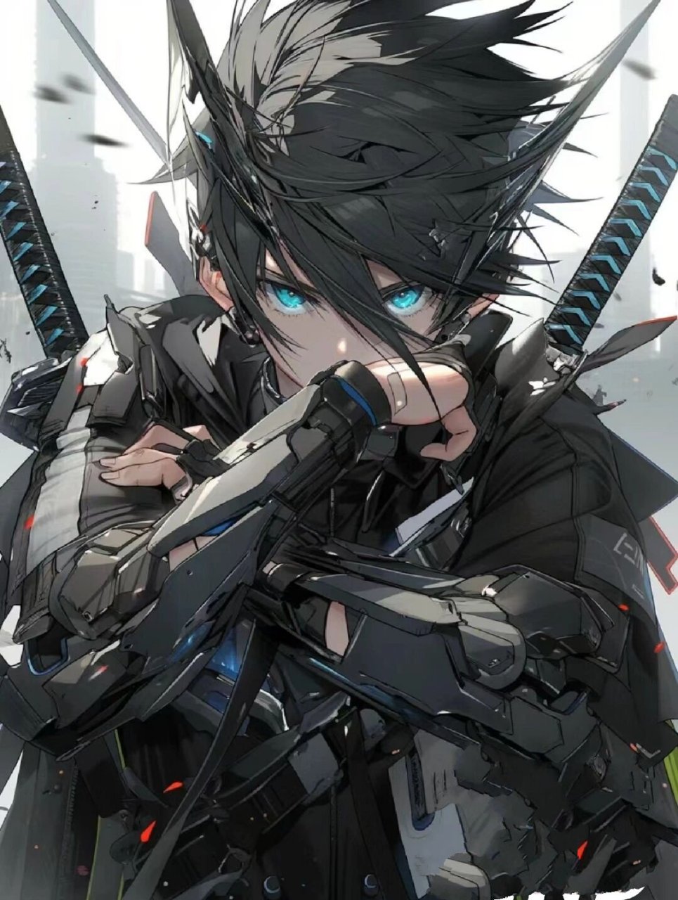 动漫男生机甲壁纸头像