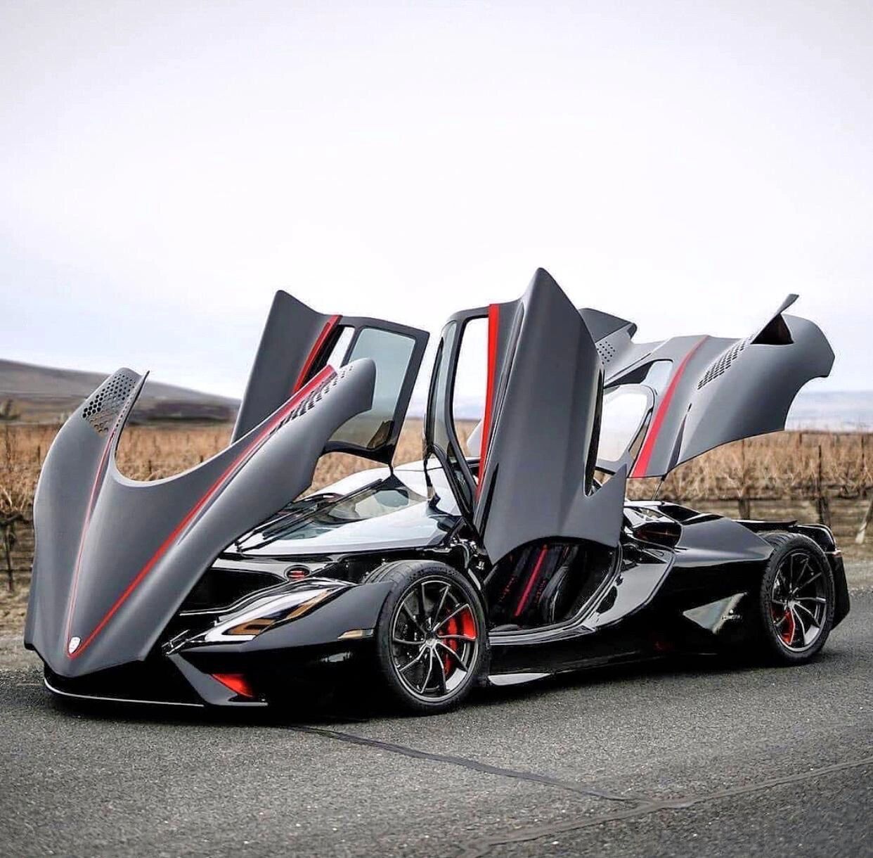 西尔贝tuatara 06美国大蜥蜴 产至漂亮国的超跑,听说很牛逼