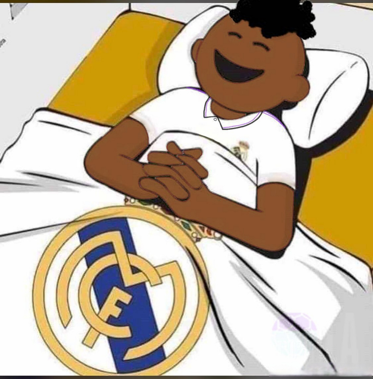 皇马杀疯了# 小熊:这是我的家,皇家马德里