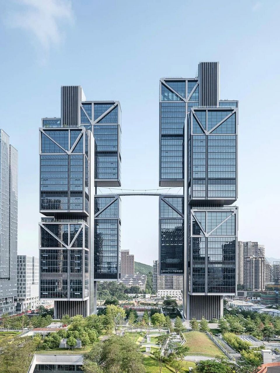 建筑设计|dji sky city 大疆天空之城 dji sky city / foster