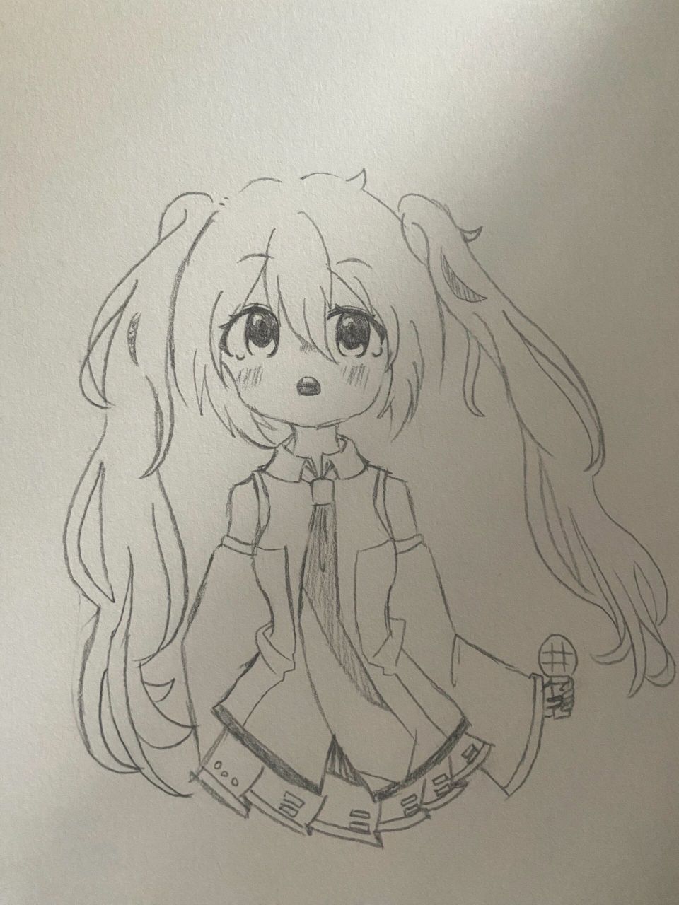 这个初音未来有点可爱,大家快来试一试吧!