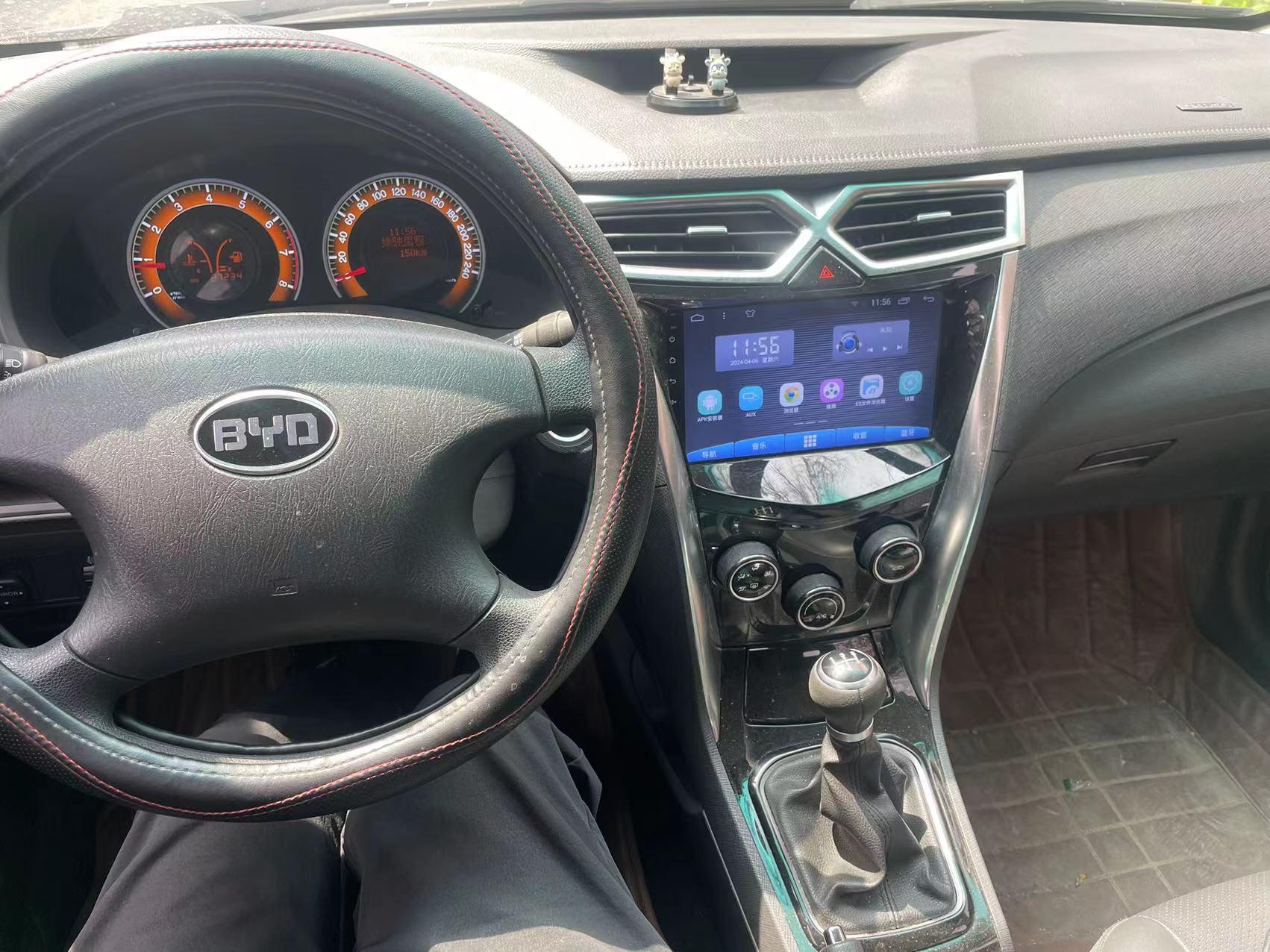 到店2021年,第三代新款比亚迪f3.