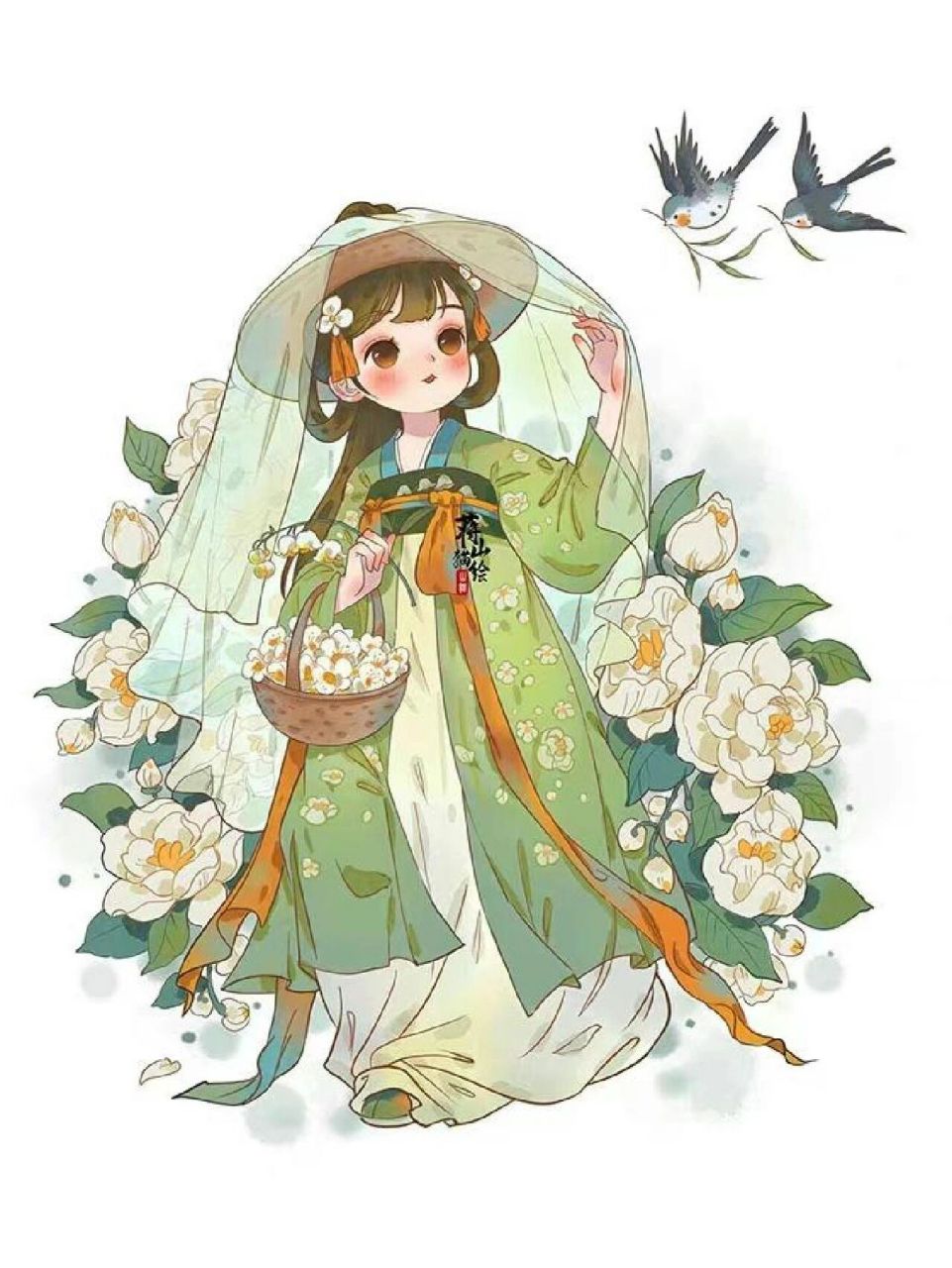 二十四节气拟人画~ 有你喜欢的节气吗注:本人不是原创,如有侵权,便删