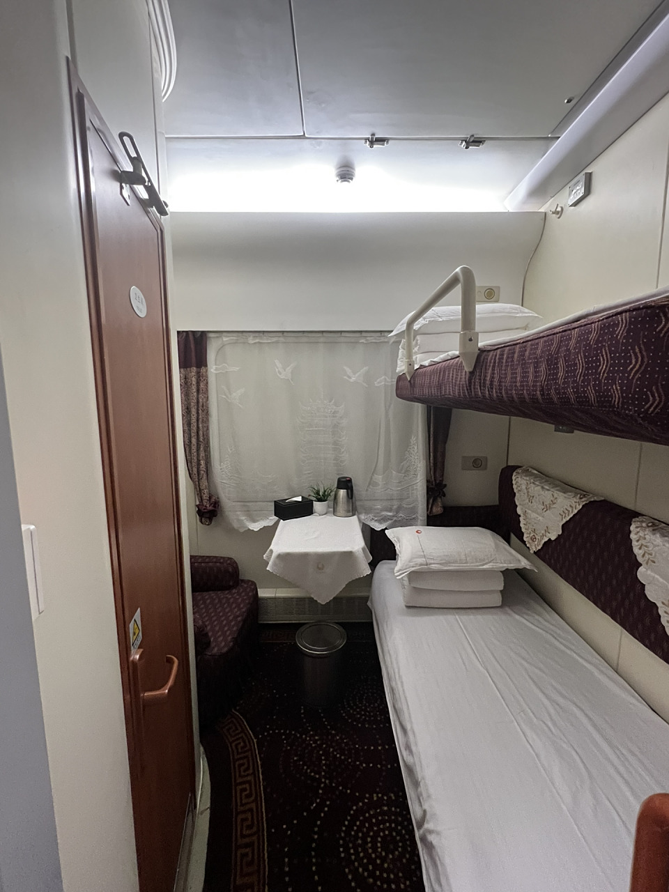 高级软卧初体验～ 太香了