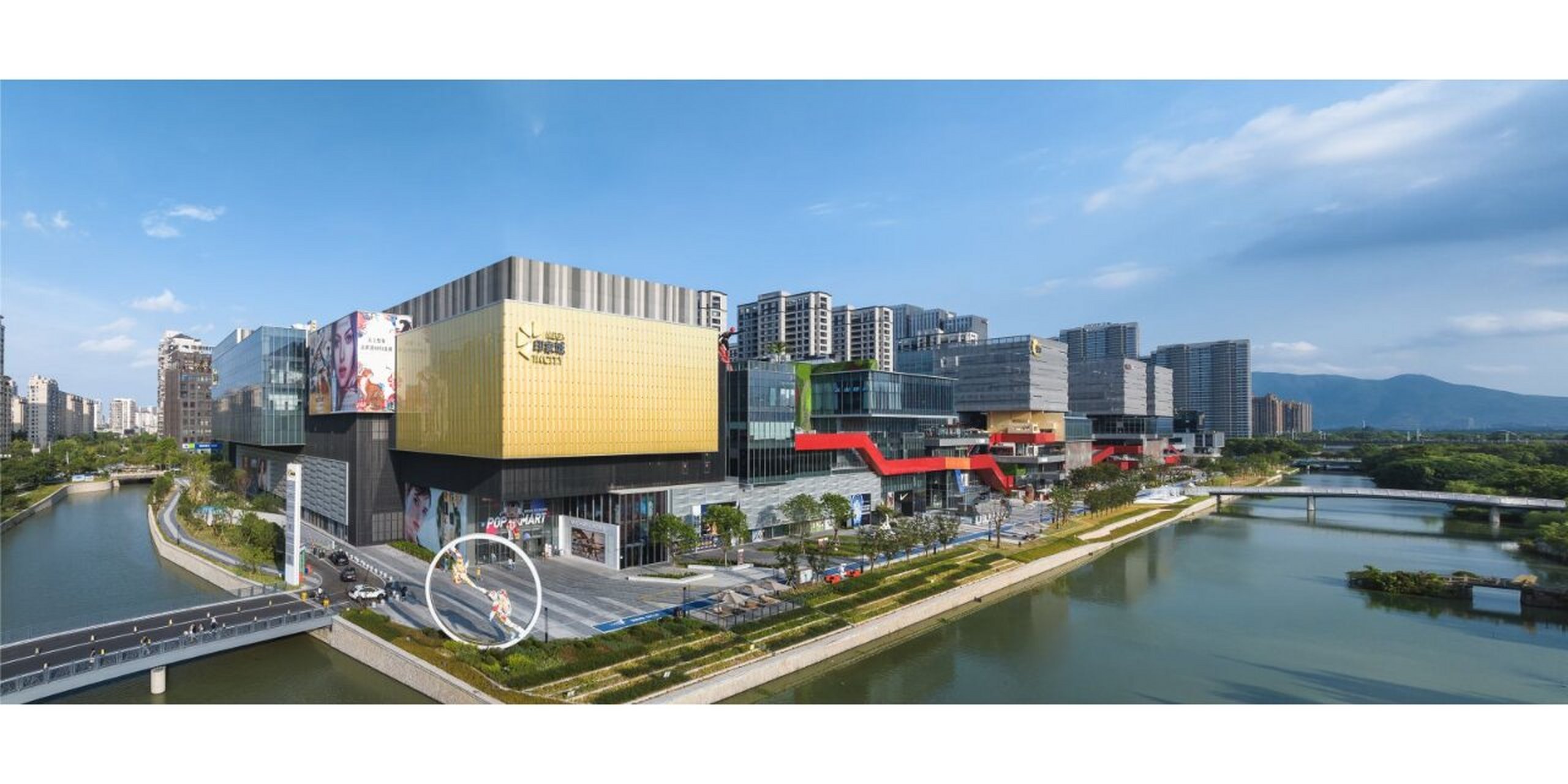 温州印象城mega购物中心 这座250万m000的商业综合体代表了scp集团