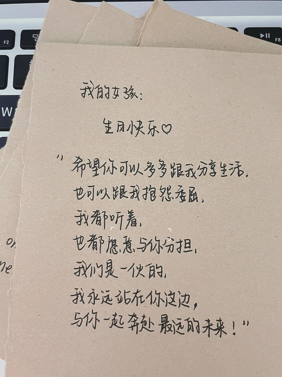 93闺蜜生日祝福语|手写文案(第76615弹 "这世界上有各种各样的