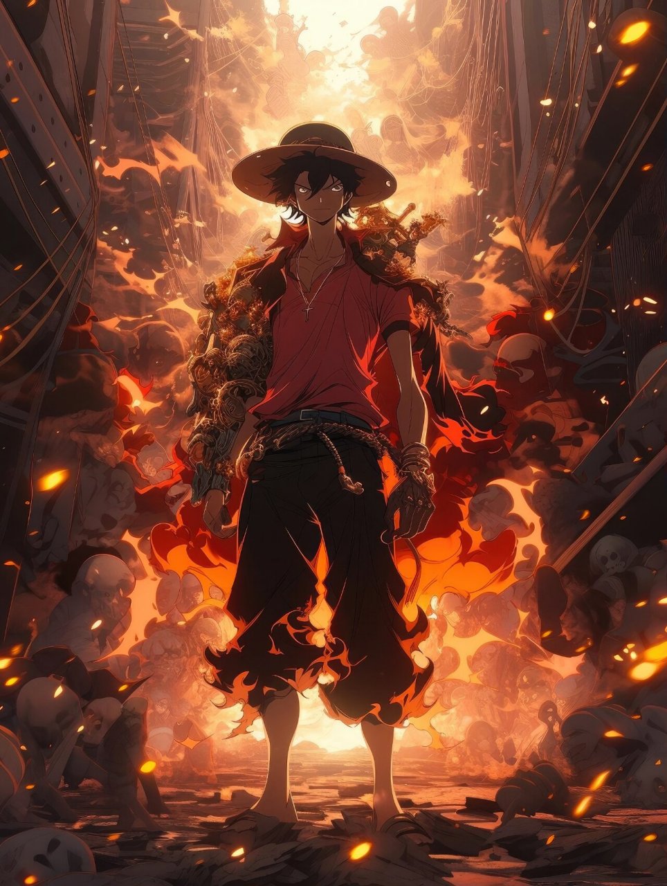 与众不同的海贼王路飞壁纸头像 这样的路飞你喜欢吗?