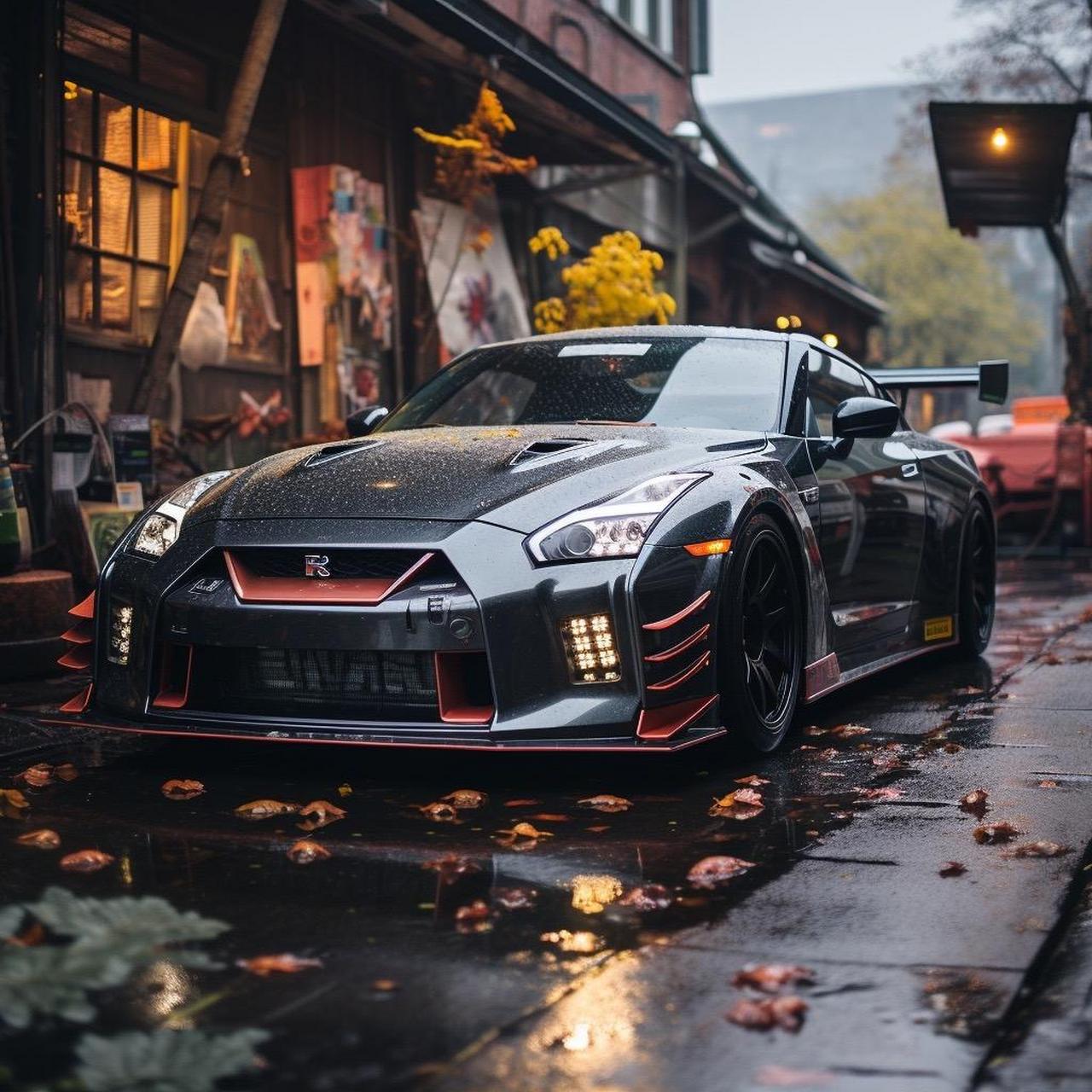 日产gt-r是日产汽车于2007年12月6日在日本发布的超级跑车.