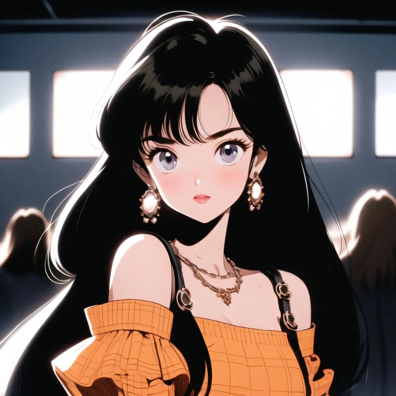 女神头像|时髦甜美小姐姐旧漫头像