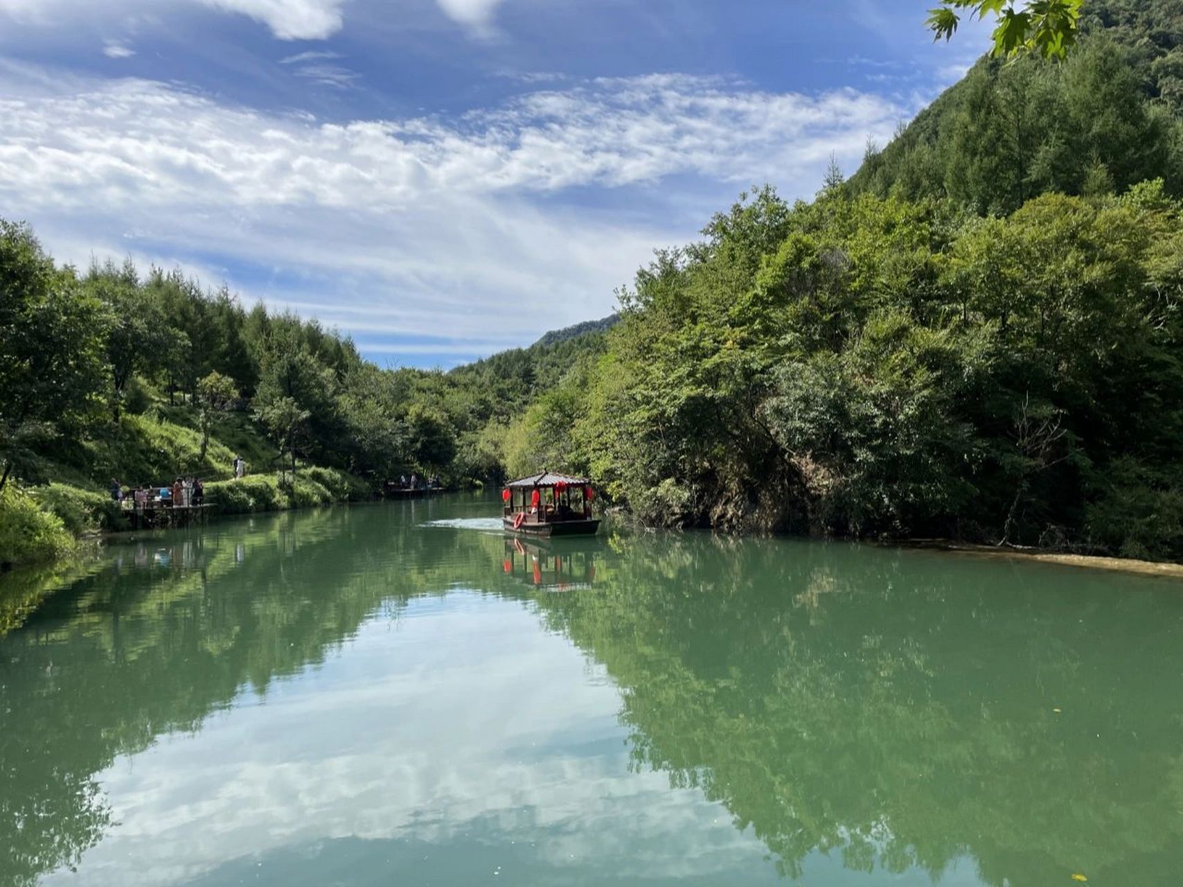 辽阳县大黑山祥水源景区!