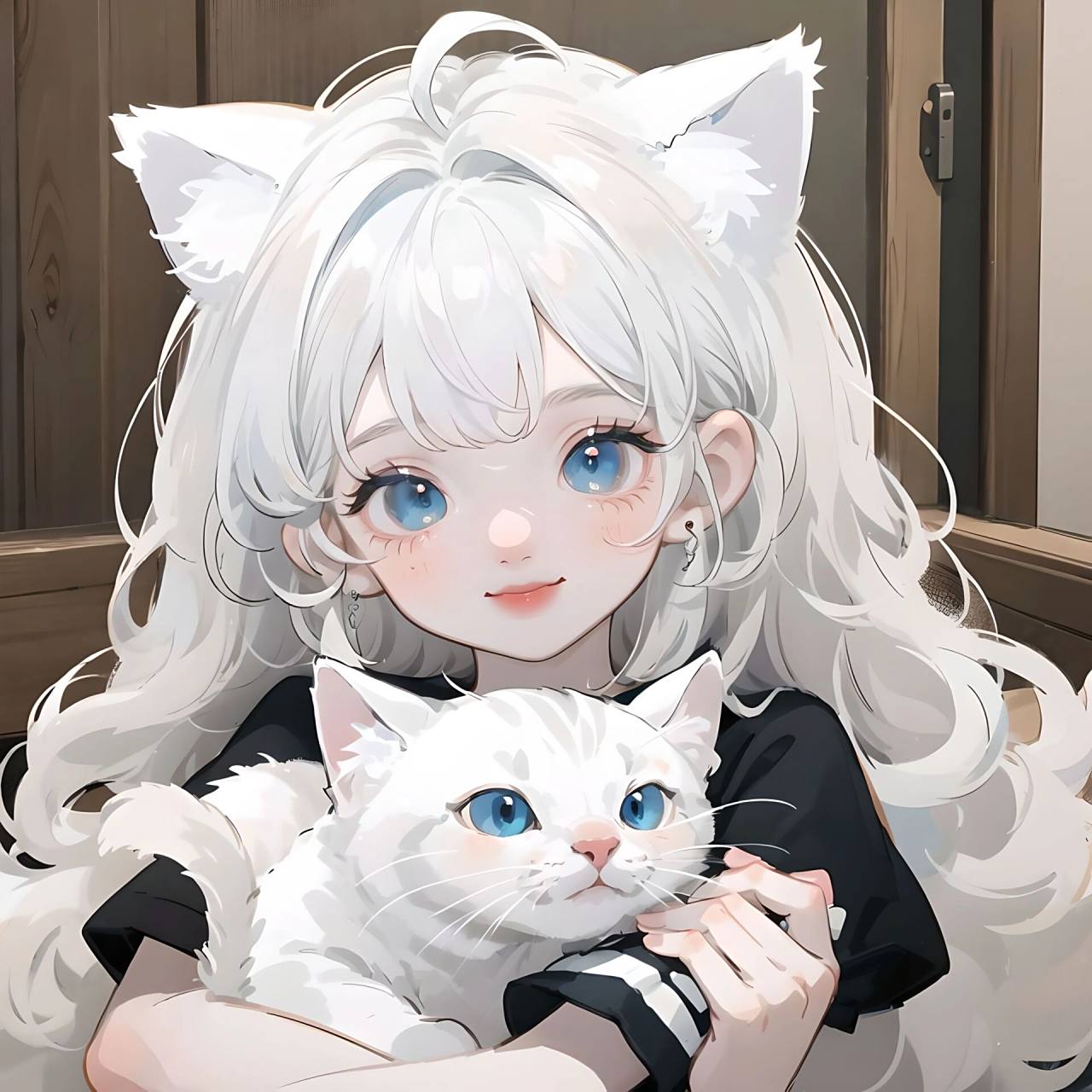 猫系女孩61女生头像～ 谁家小猫变成人了吗?